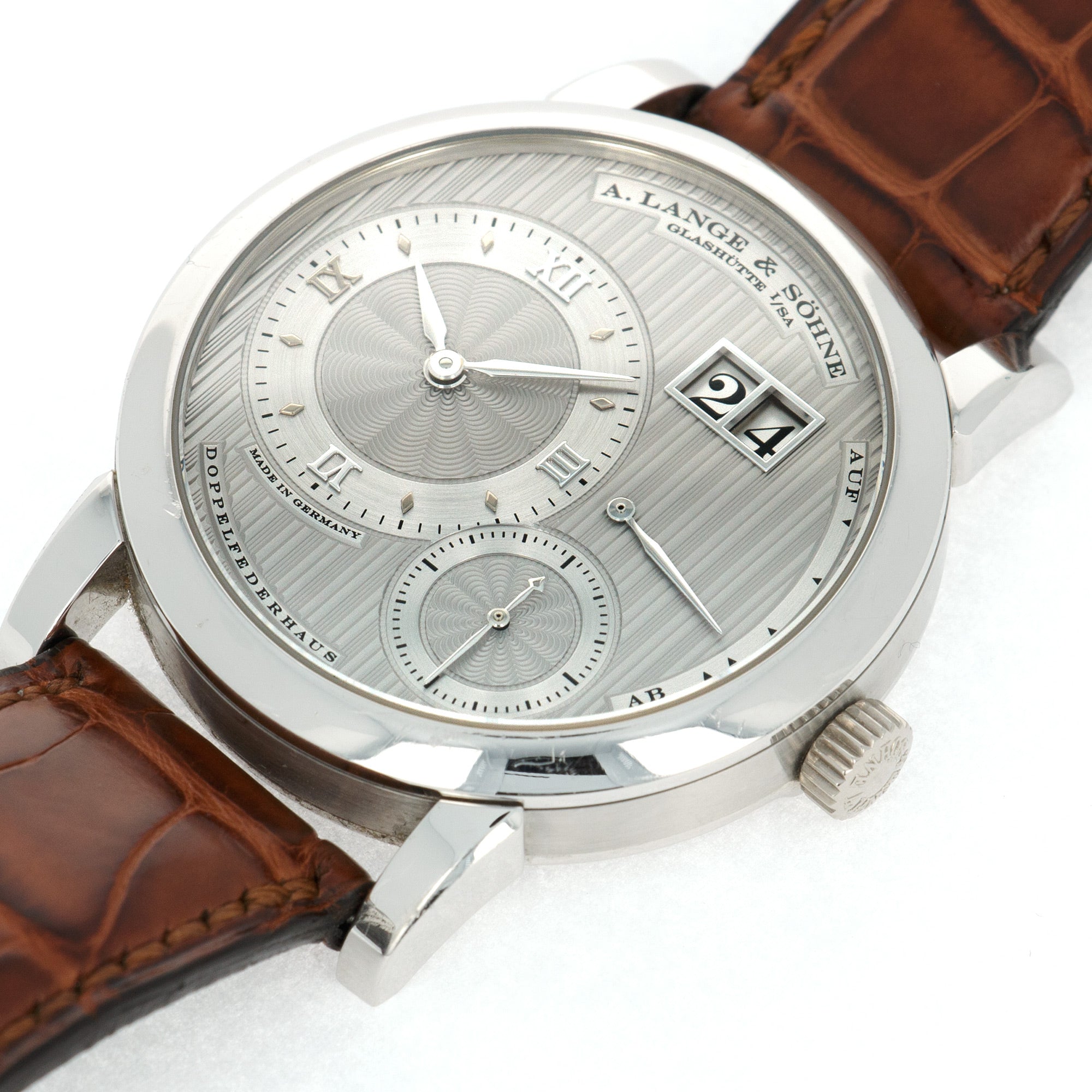 A. Lange &amp; Sohne - A. Lange &amp; Sohne Platinum Lange One for Sincere Singapore Ref. 112.049 - The Keystone Watches