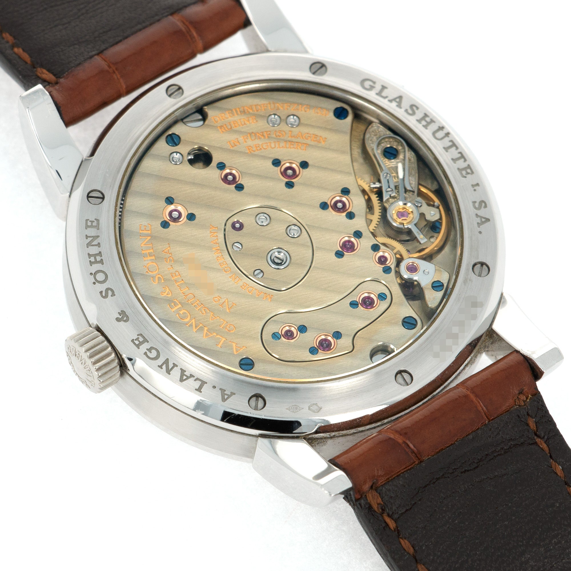 A. Lange & Sohne - A. Lange & Sohne Platinum Lange One for Sincere Singapore Ref. 112.049 - The Keystone Watches