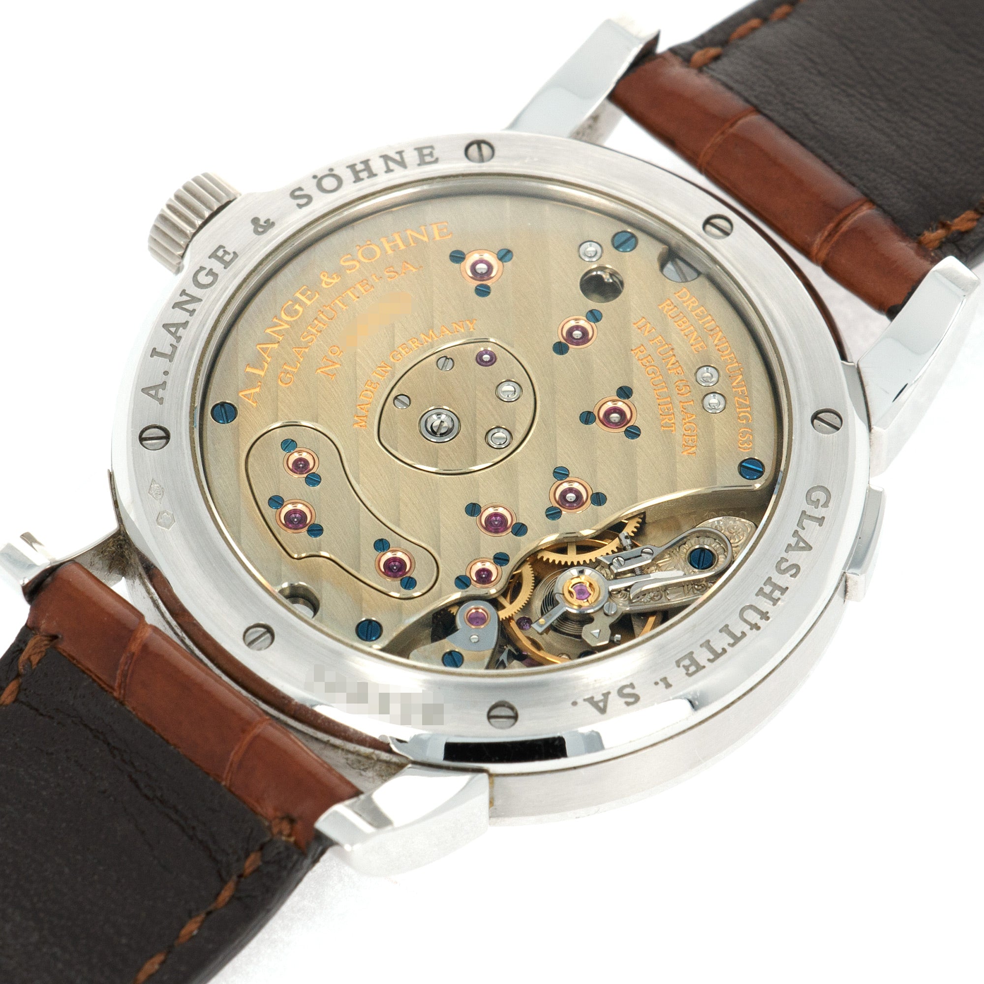 A. Lange & Sohne - A. Lange & Sohne Platinum Lange One for Sincere Singapore Ref. 112.049 - The Keystone Watches