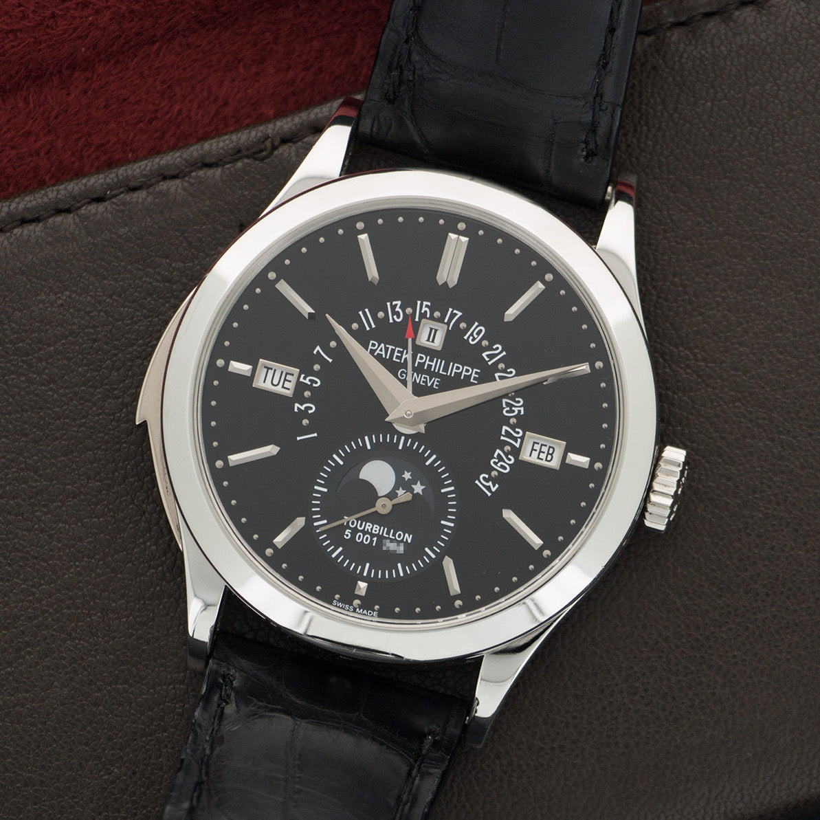 Patek Philippe - Patek Philippe Platinum Minute Repeater Perpetual Calendar Watch Ref. 5216 - The Keystone Watches
