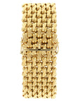 Piaget - Piaget Yellow Gold Wide Bracelet Watch, 1960s - The Keystone Watches