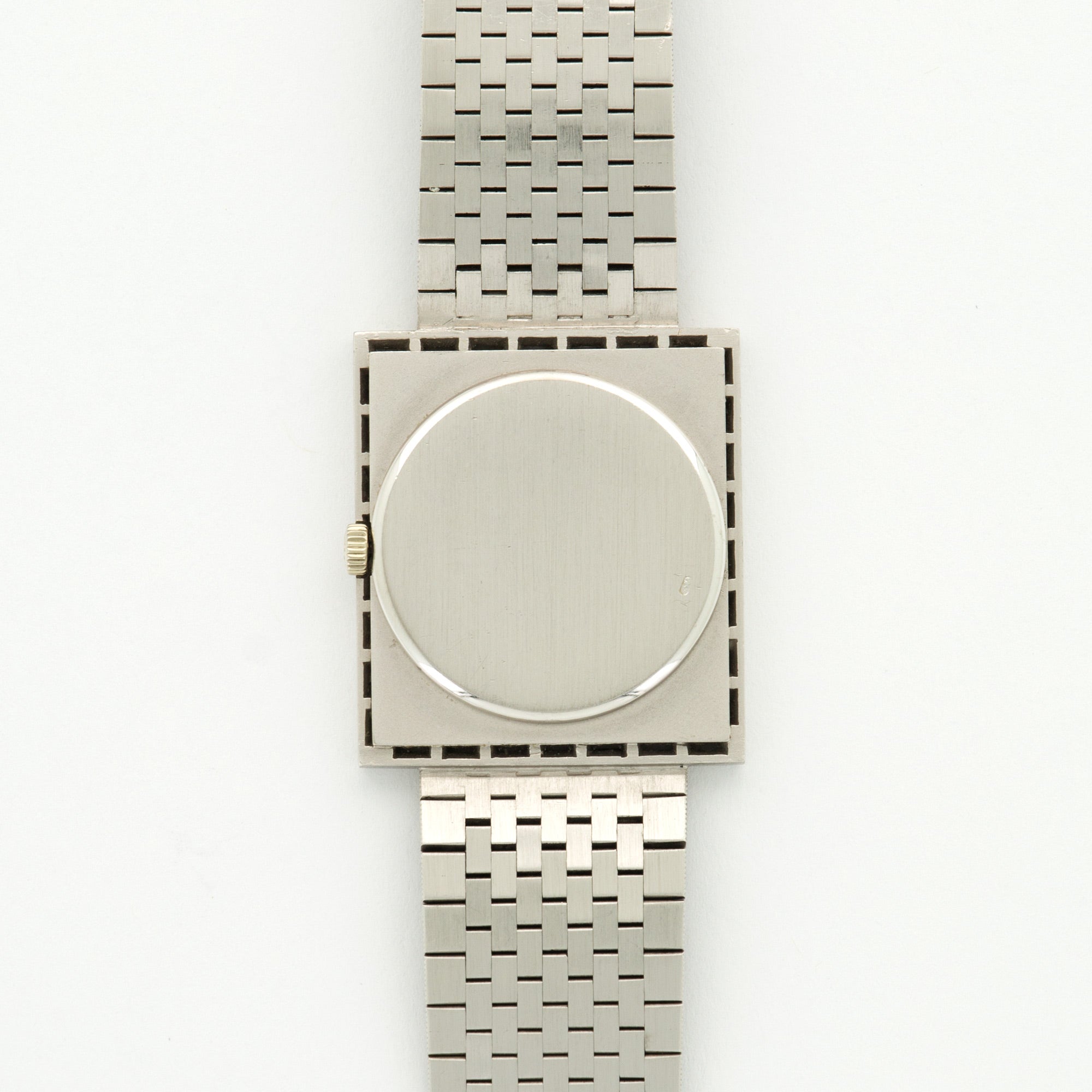 Patek Philippe - Patek Philippe White Gold Rectangular Baguette Diamond Watch Ref. 3540 - The Keystone Watches