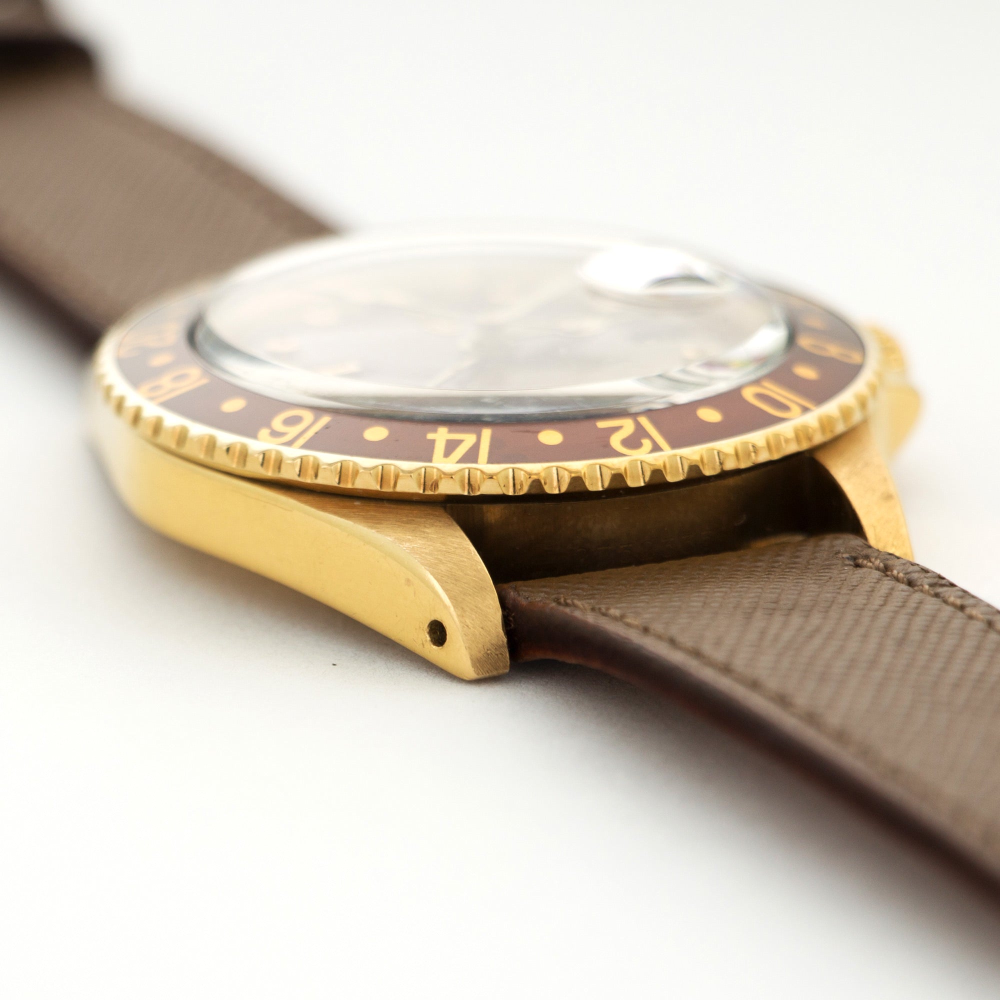 Rolex - Vintage Rolex Root Beer GMT-Master Gold Brown Ref. 1675 with Paper - The Keystone Watches