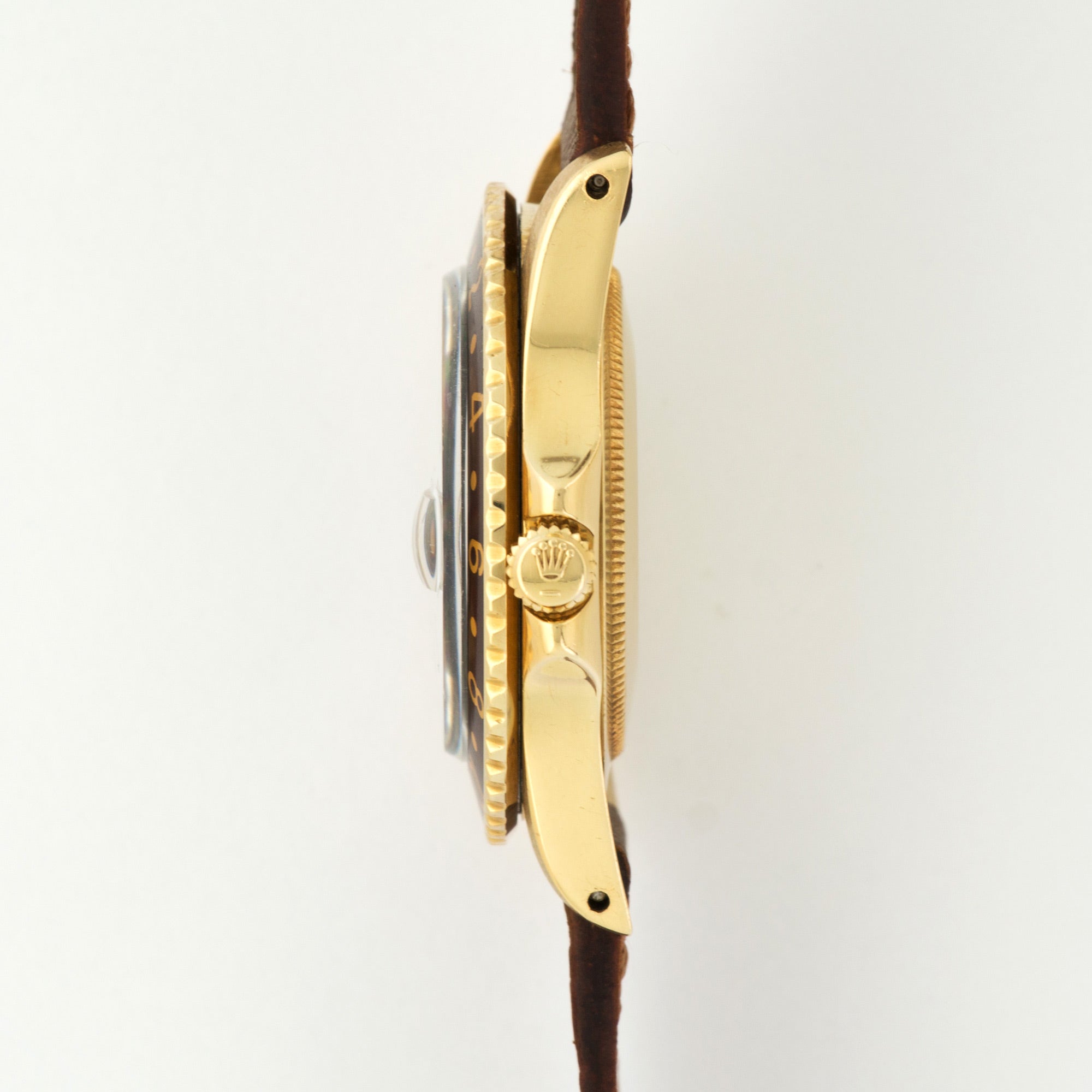 Rolex - Vintage Rolex Root Beer GMT-Master Gold Brown Ref. 1675 with Paper - The Keystone Watches