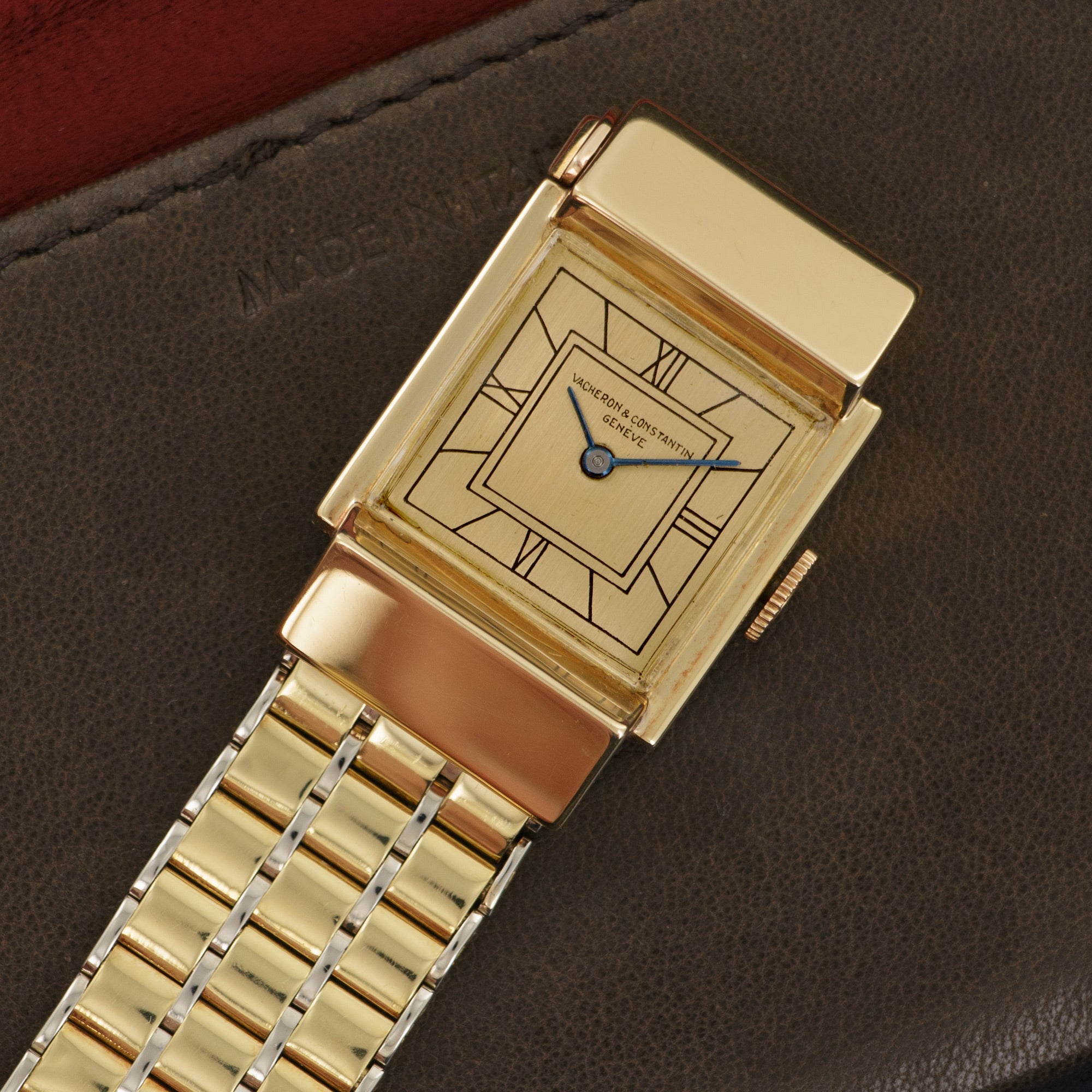 Vacheron Constantin - Vacheron Constantin Yellow Gold Bracelet Watch - The Keystone Watches