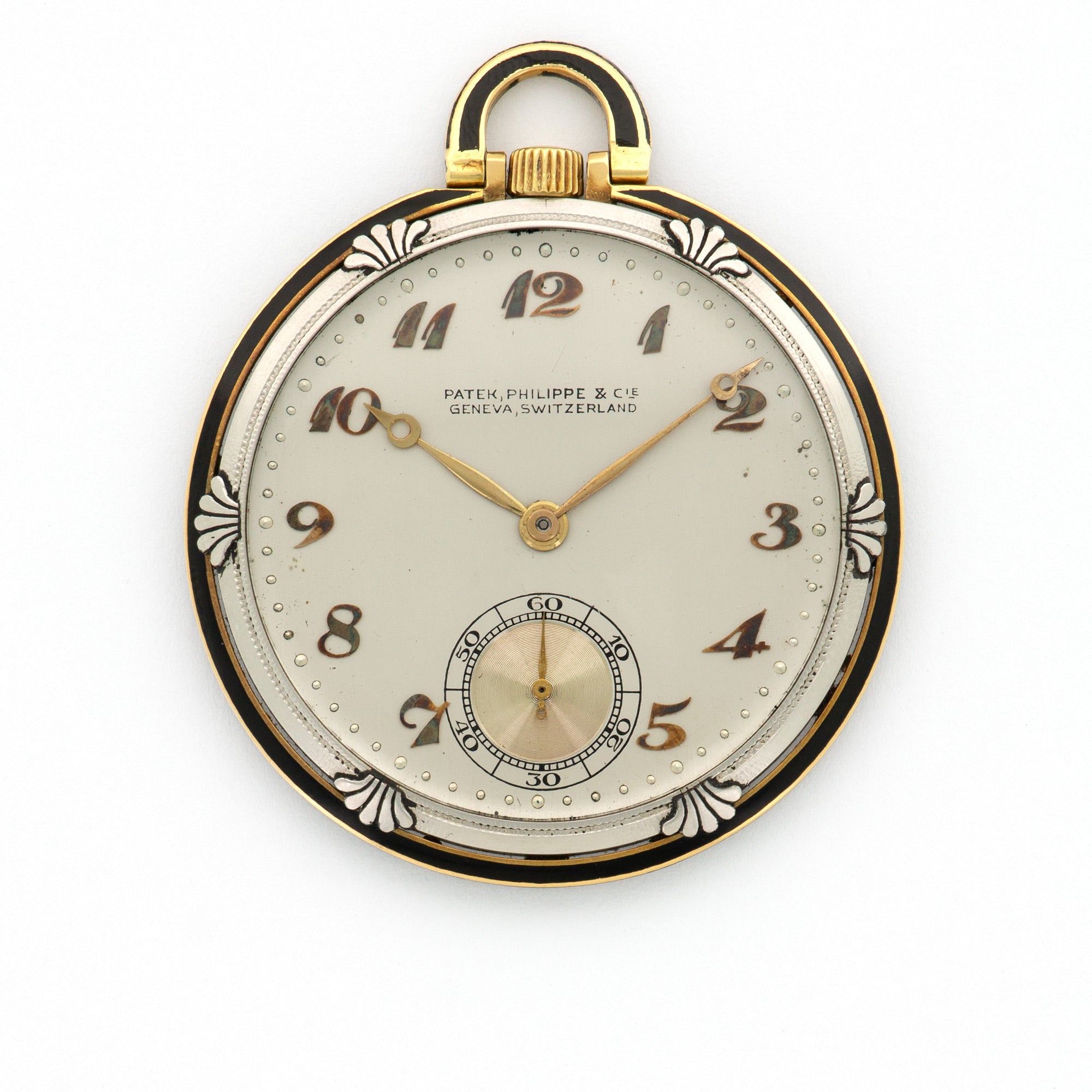 Patek Philippe - Patek Philippe Platinum and Gold Pocket Watch with Original Box and Papers - The Keystone Watches