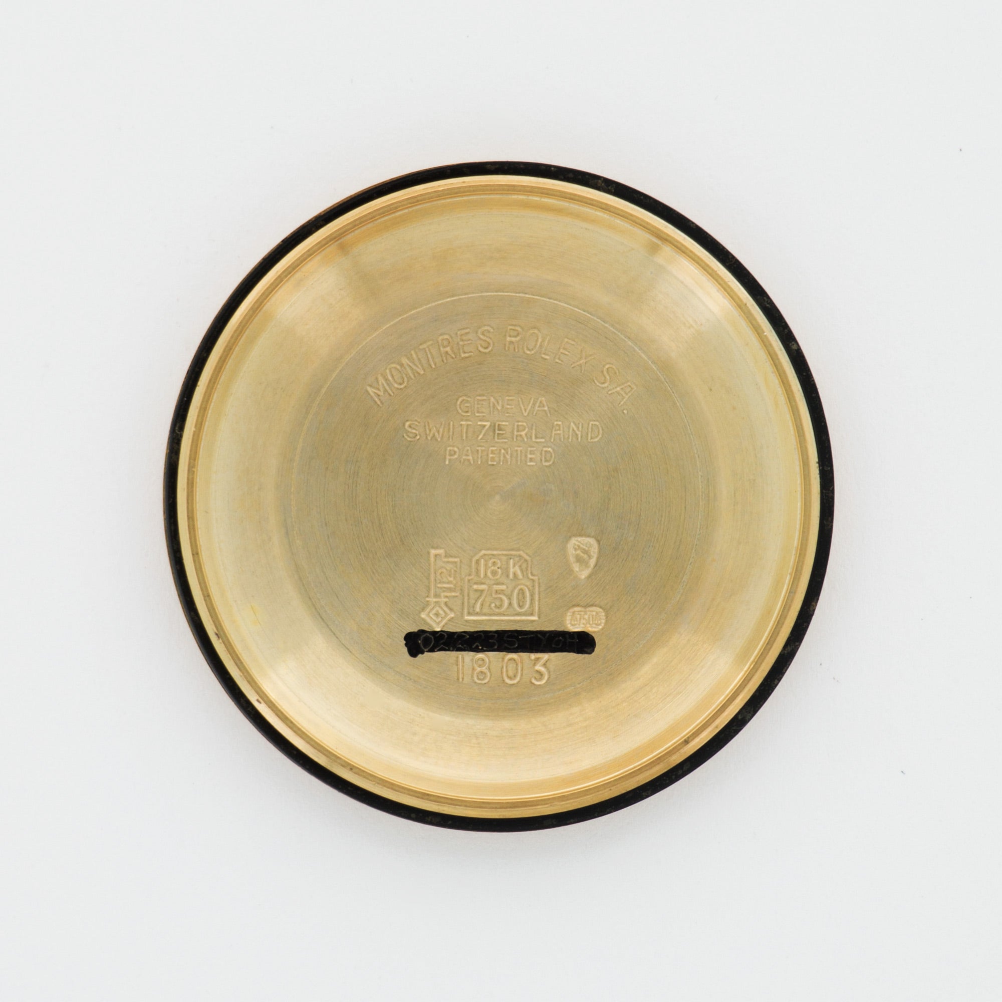 Rolex - Rolex Day-Date Yellow Gold with Blue Vignette and Diamond Dial on Strap - The Keystone Watches