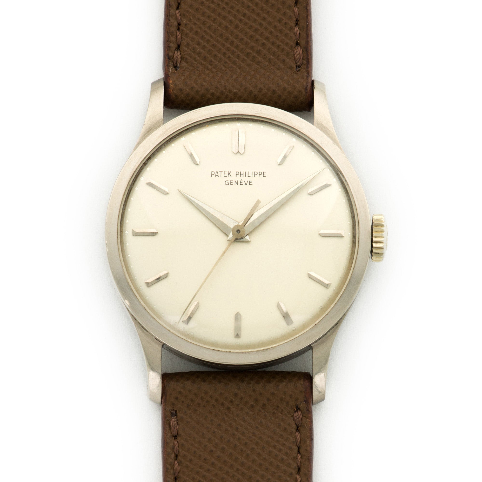 Patek Philippe - Patek Philippe White Gold Calatrava Watch Ref. 570 - The Keystone Watches