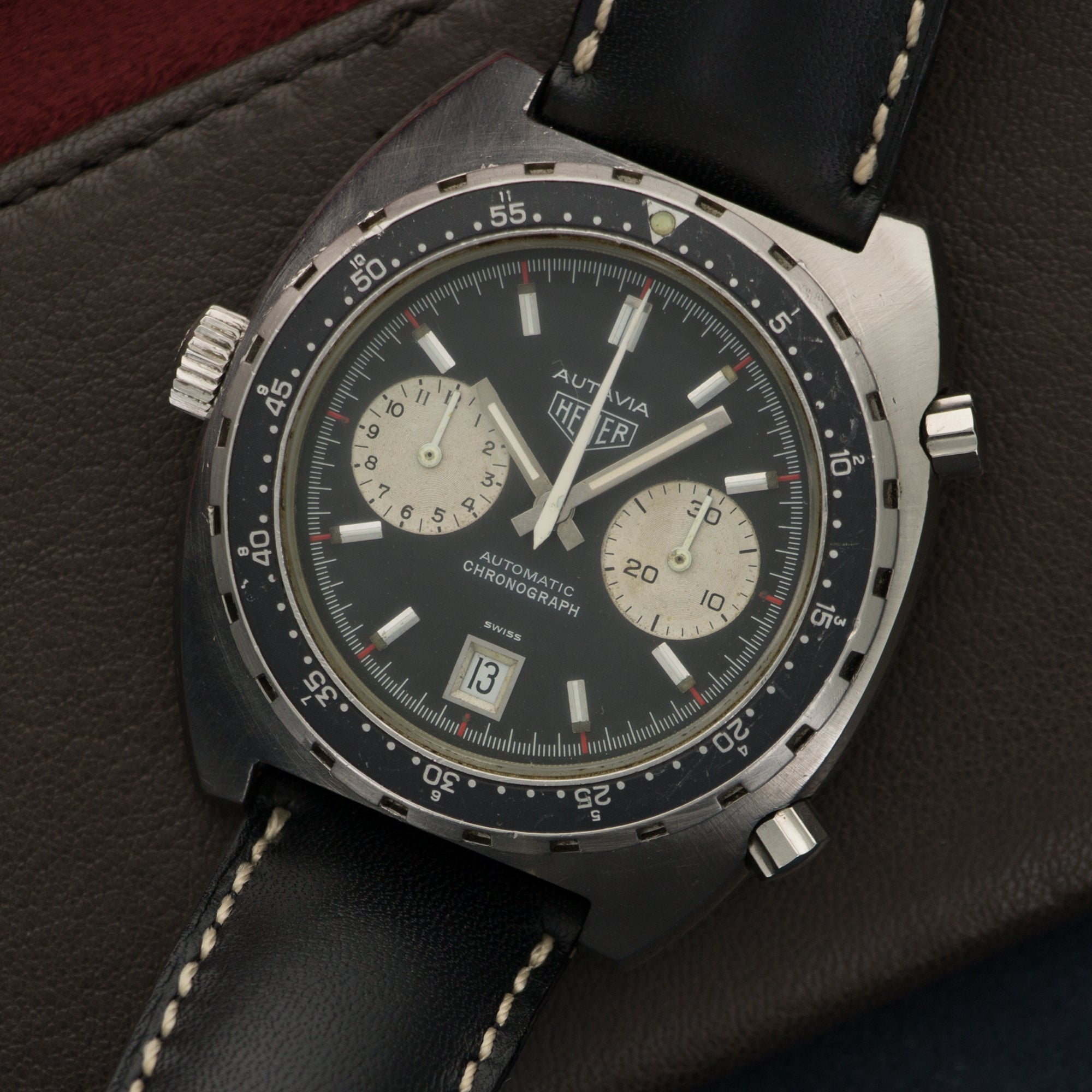 Heuer - Heuer Autavia Stainless Steel Automatic Chronograph Ref. 11063 - The Keystone Watches