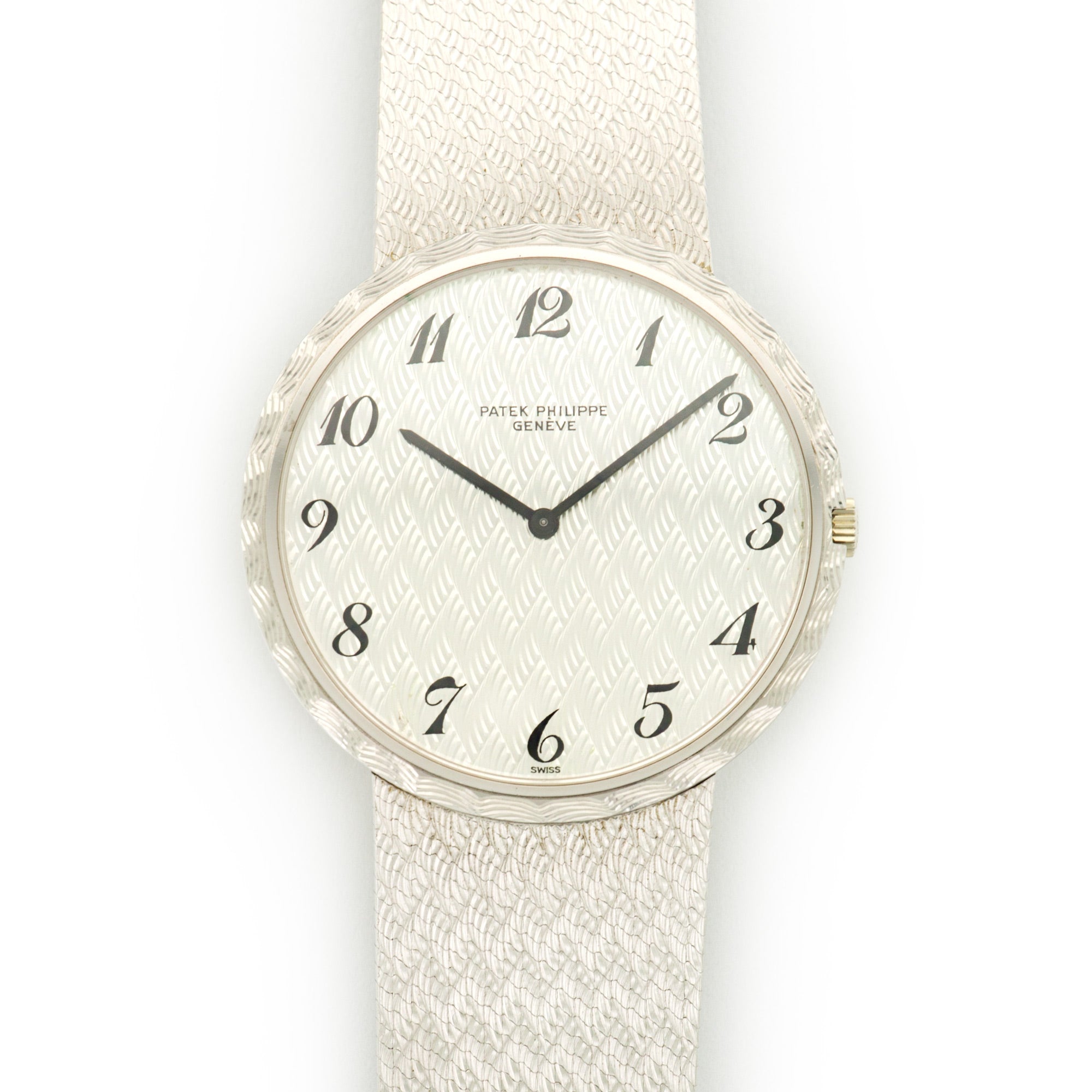 Patek Philippe - Patek Philippe White Gold Automatic Watch Ref. 3588/1 with Certificate - The Keystone Watches