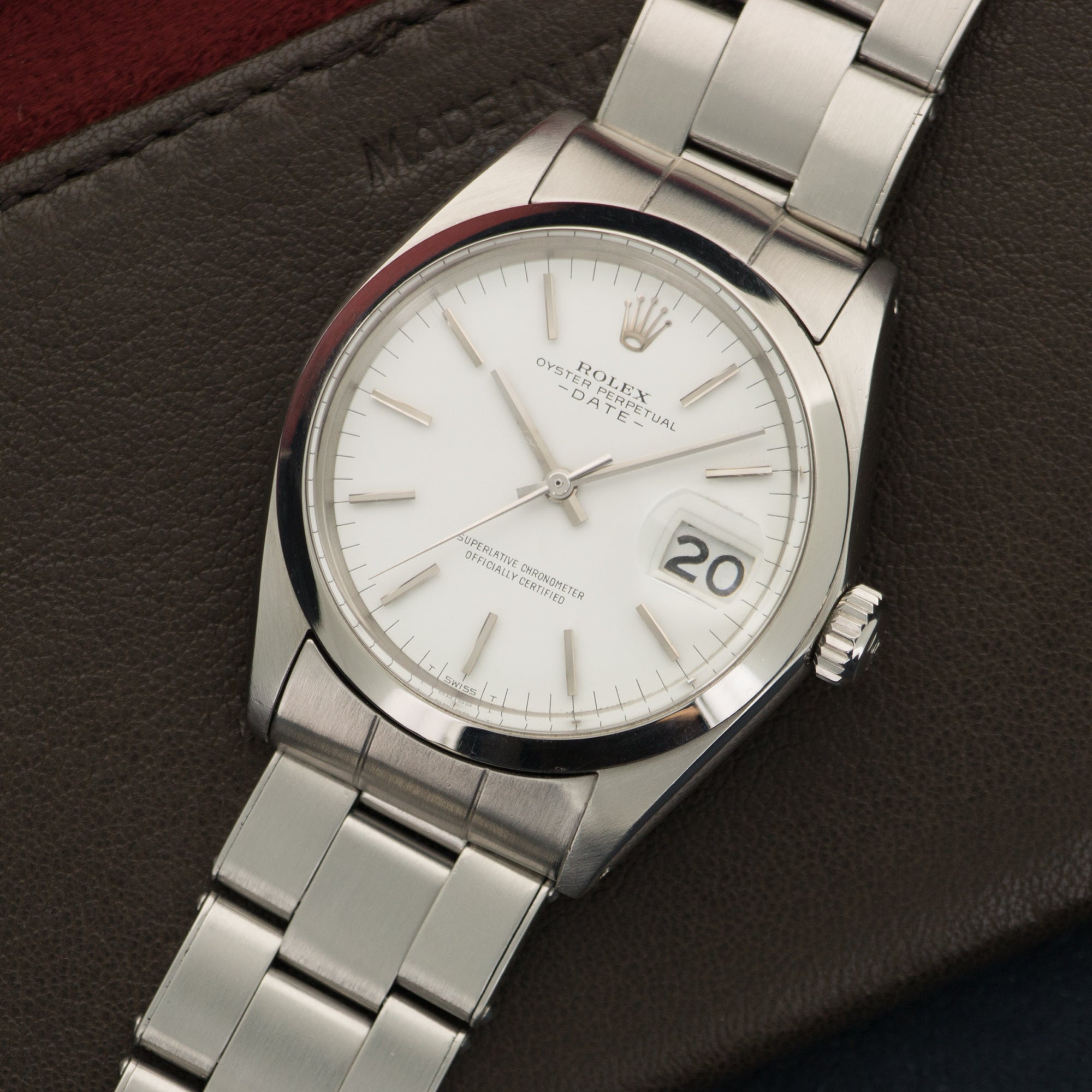 Rolex - Rolex Stainless Steel Date Watch Ref. 1500 - The Keystone Watches