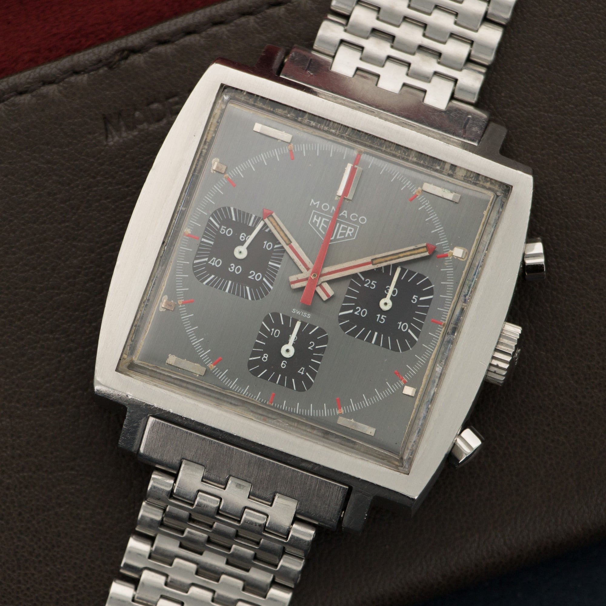 Heuer - Heuer Monaco Chronograph Bracelet Watch Ref. 73633 - The Keystone Watches