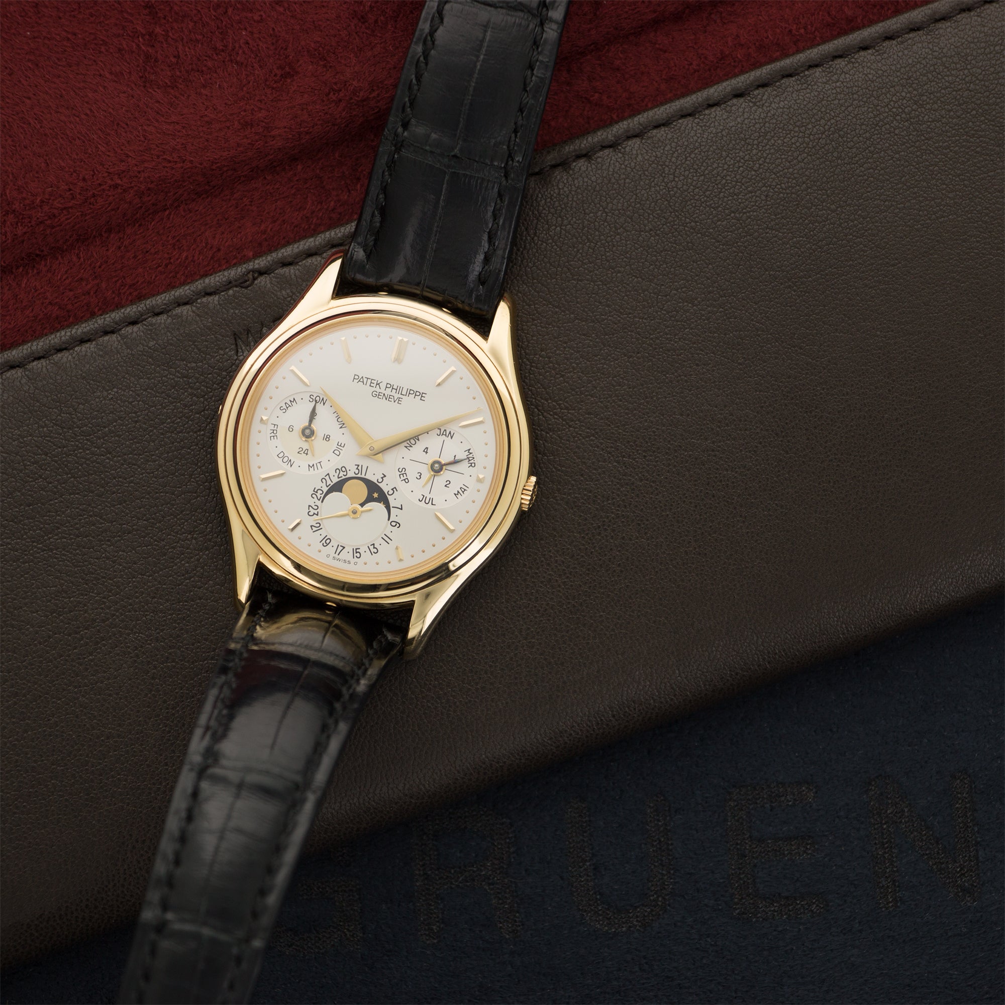 Patek Philippe - Patek Philippe Yellow Gold Perpetual Calendar Watch Ref. 3940J - The Keystone Watches