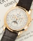 Patek Philippe - Patek Philippe Rose Gold Perpetual Calendar Chrono Watch Ref. 5970 - The Keystone Watches