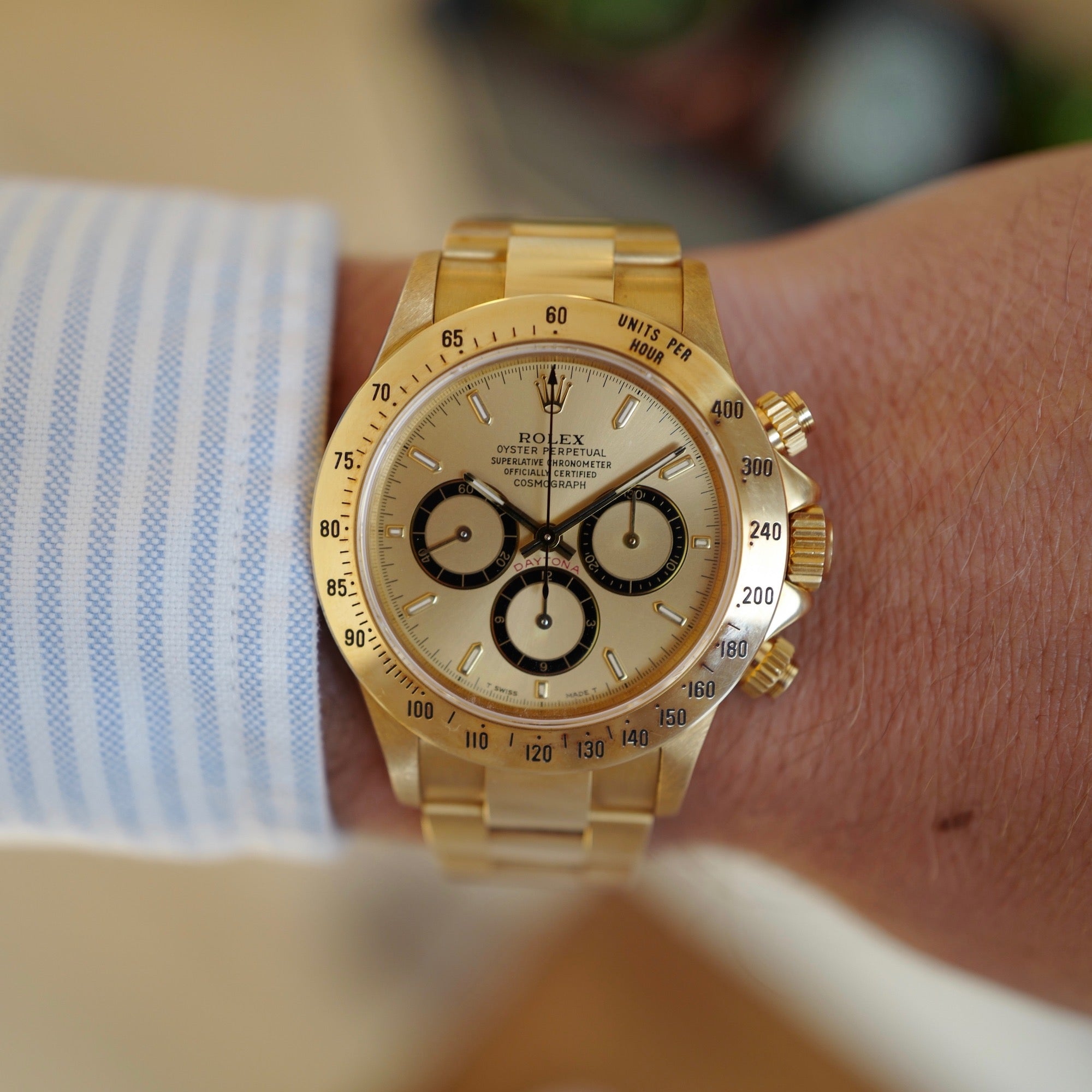 Rolex - Rolex Yellow Gold Cosmograph Daytona Watch Ref. 16528 - The Keystone Watches