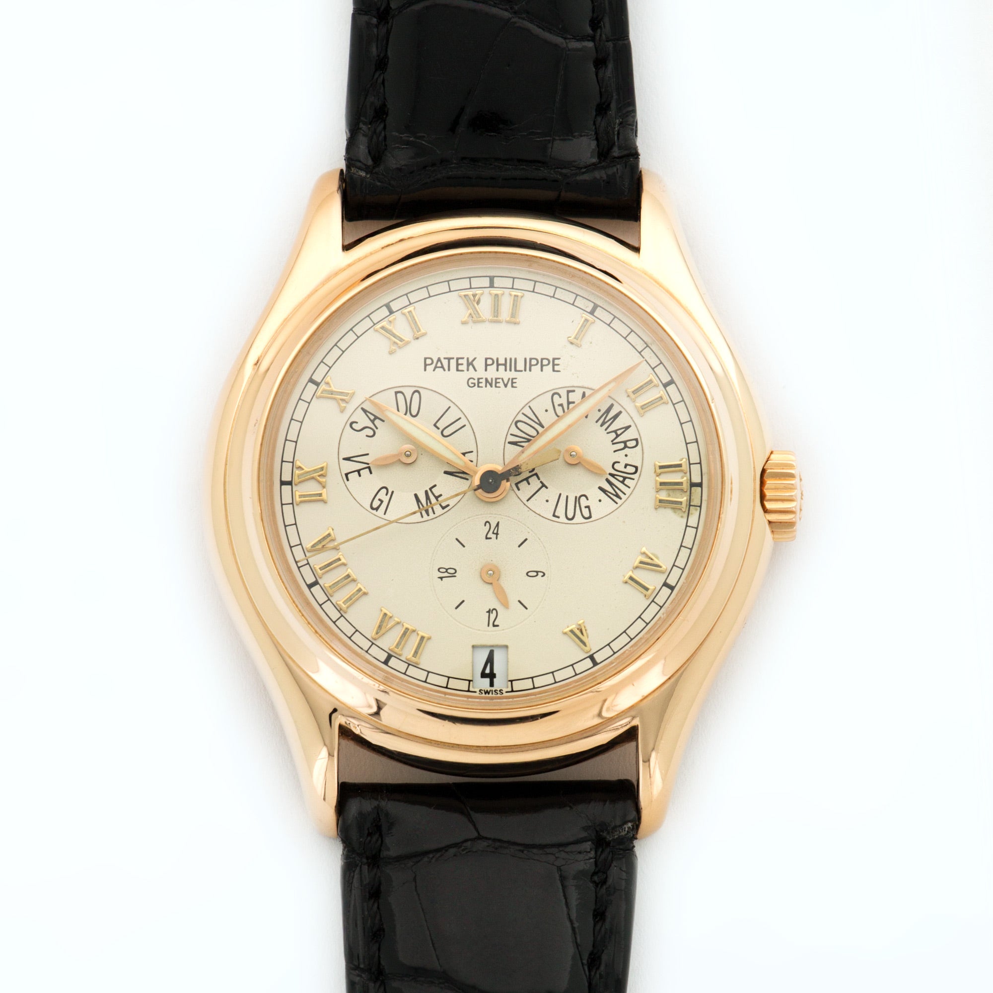 Patek Philippe - Patek Philippe Rose Gold Annual Calendar Watch Ref. 5035R - The Keystone Watches
