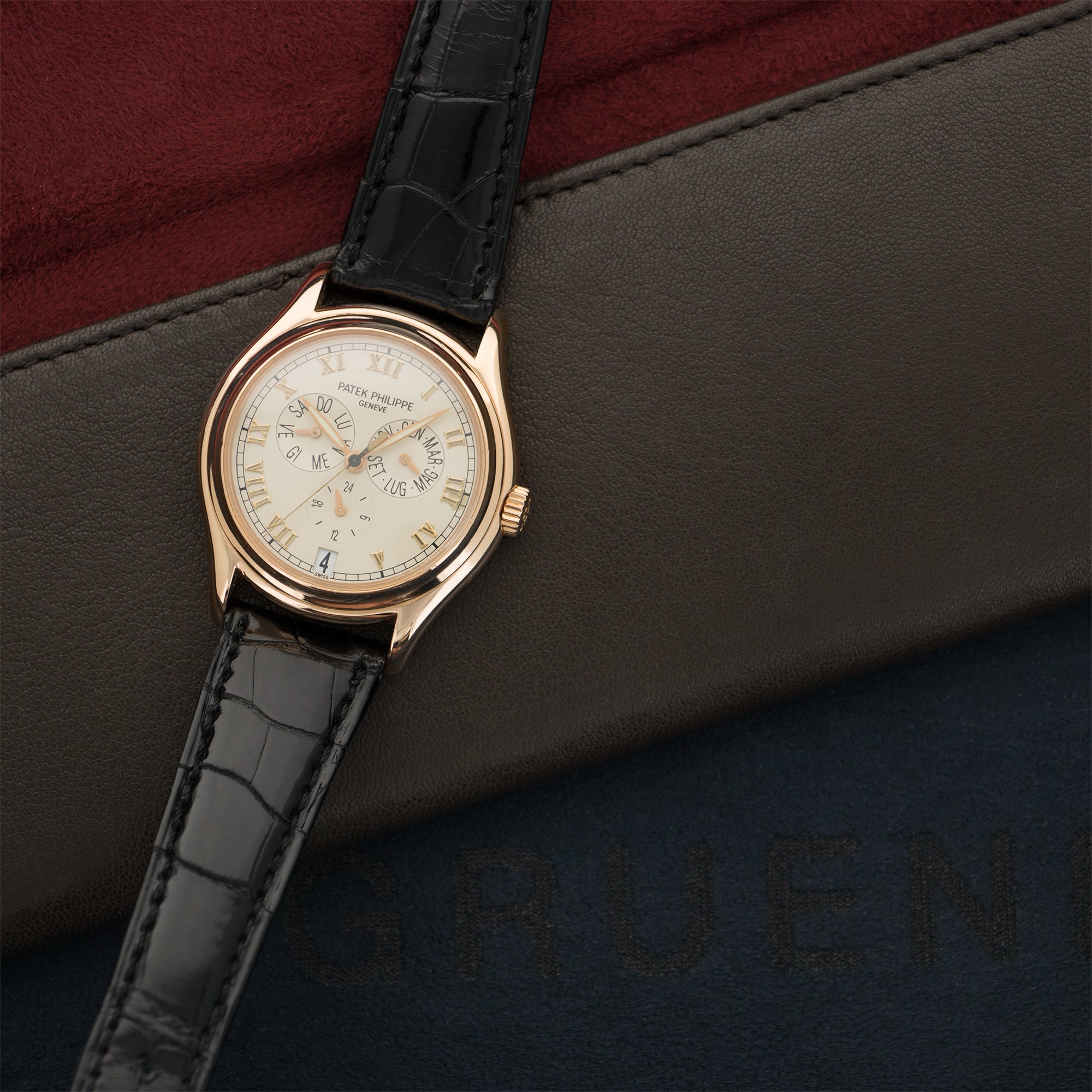 Patek Philippe - Patek Philippe Rose Gold Annual Calendar Watch Ref. 5035R - The Keystone Watches