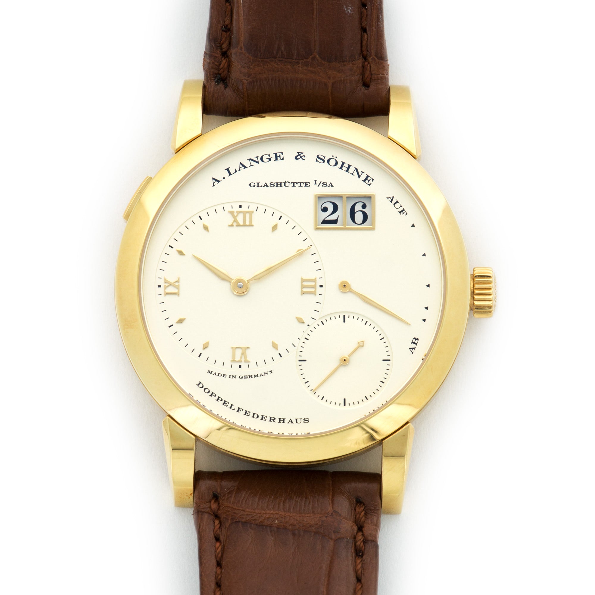 A. Lange & Sohne - A. Lange & Sohne Yellow Gold Lange 1 Watch Ref. 101.021 - The Keystone Watches