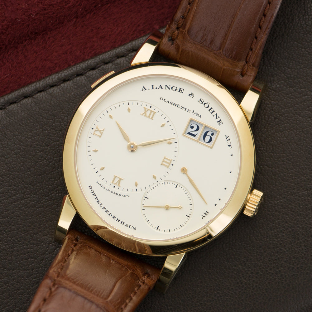 A. Lange & Sohne - A. Lange & Sohne Yellow Gold Lange 1 Watch Ref. 101.021 - The Keystone Watches