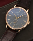 A. Lange & Sohne - A. Lange & Sohne Rose Gold Saxonia Watch Ref. 216.033 - The Keystone Watches
