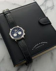 A. Lange & Sohne - A. Lange & Sohne Platinum Datograph Baguette Diamond Up Down Watch Ref. 405.835 - The Keystone Watches