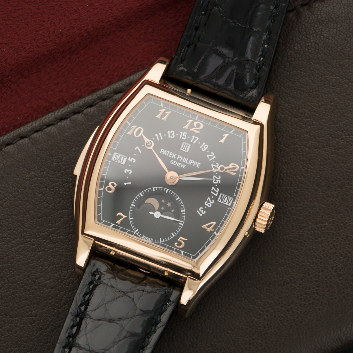 Patek Philippe - Patek Philippe Rose Gold Perpetual Calendar Minute Repeater Watch Ref. 5013 - The Keystone Watches