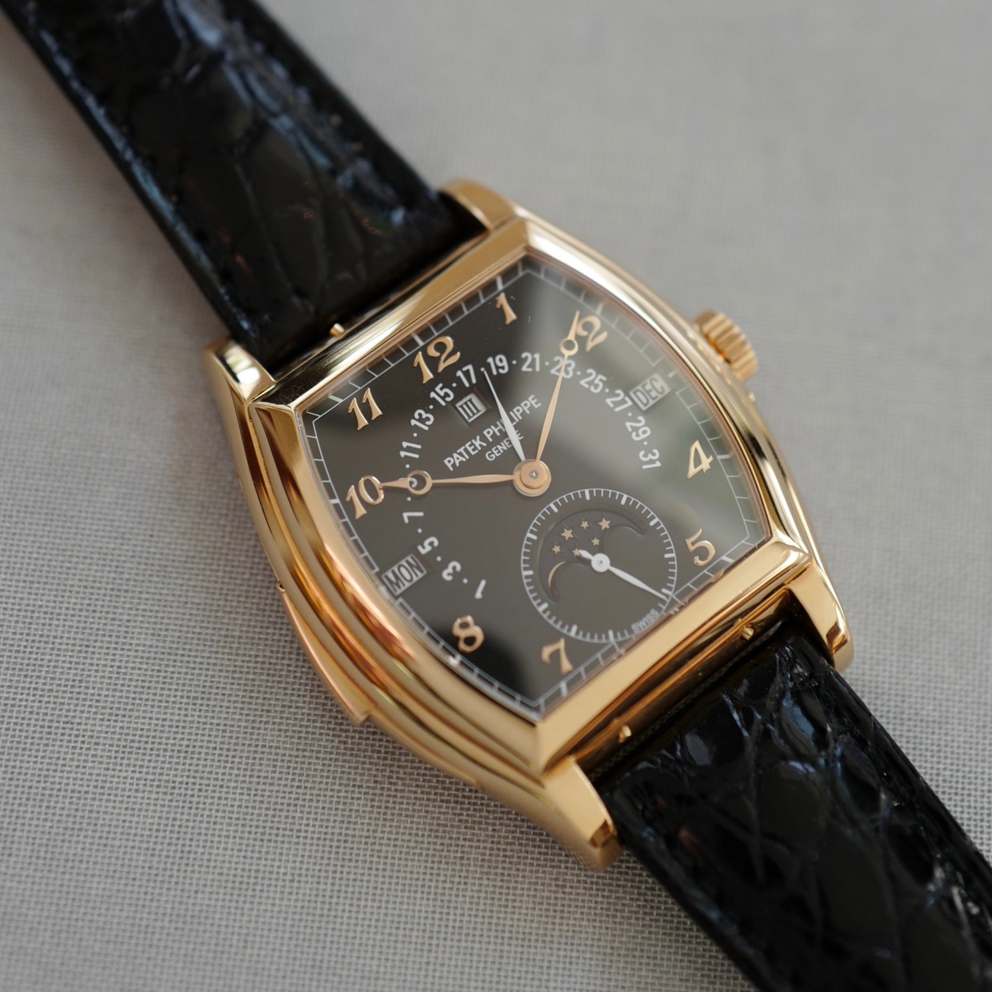 Patek Philippe - Patek Philippe Rose Gold Perpetual Calendar Minute Repeater Watch Ref. 5013 - The Keystone Watches