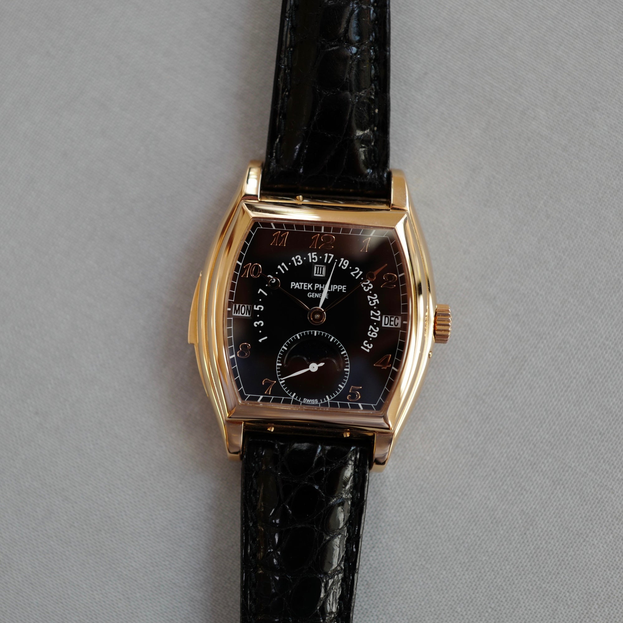 Patek Philippe - Patek Philippe Rose Gold Perpetual Calendar Minute Repeater Watch Ref. 5013 - The Keystone Watches