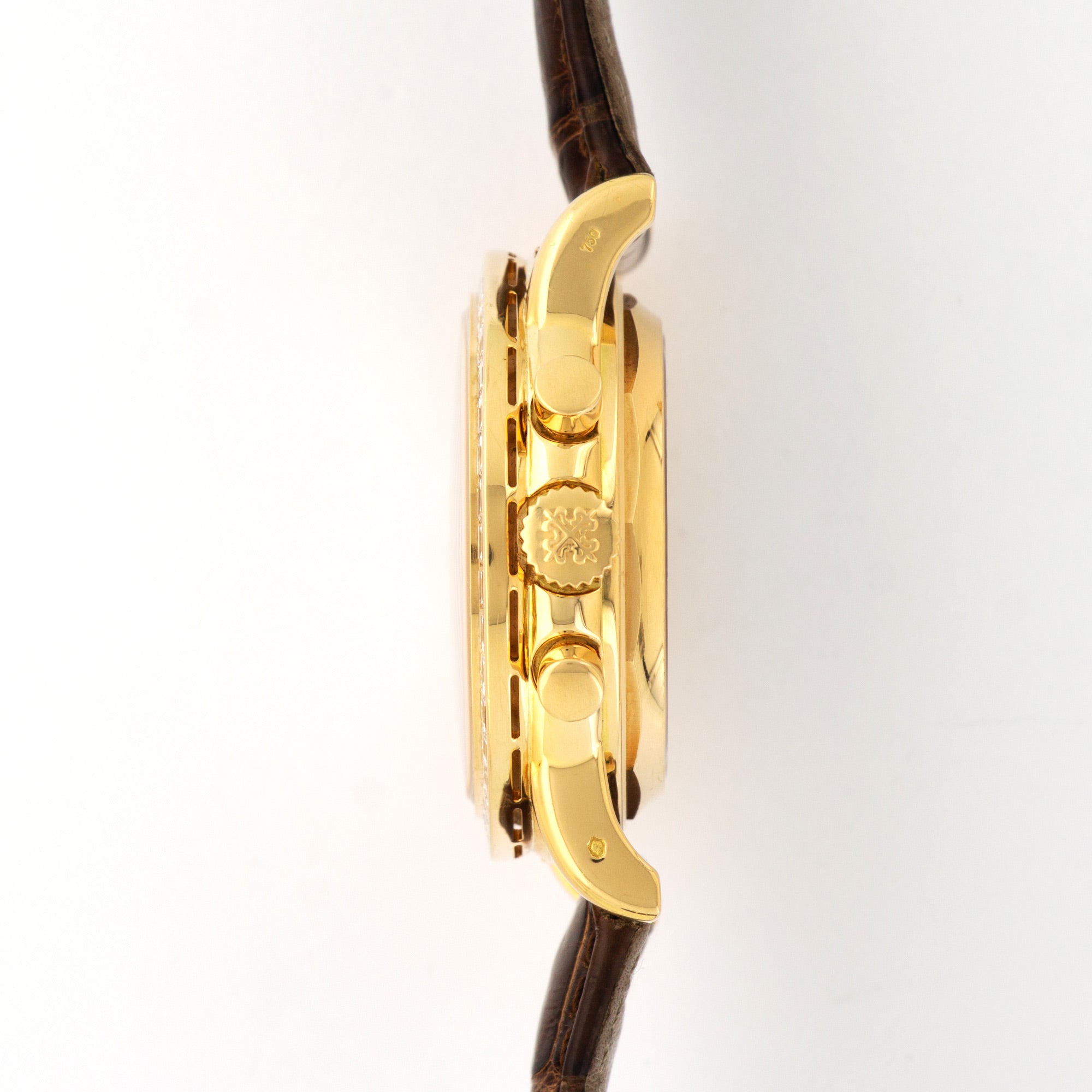 Patek Philippe - Patek Philippe Yellow Gold Perpetual Calendar Chrono Baguette Watch Ref. 3990 - The Keystone Watches