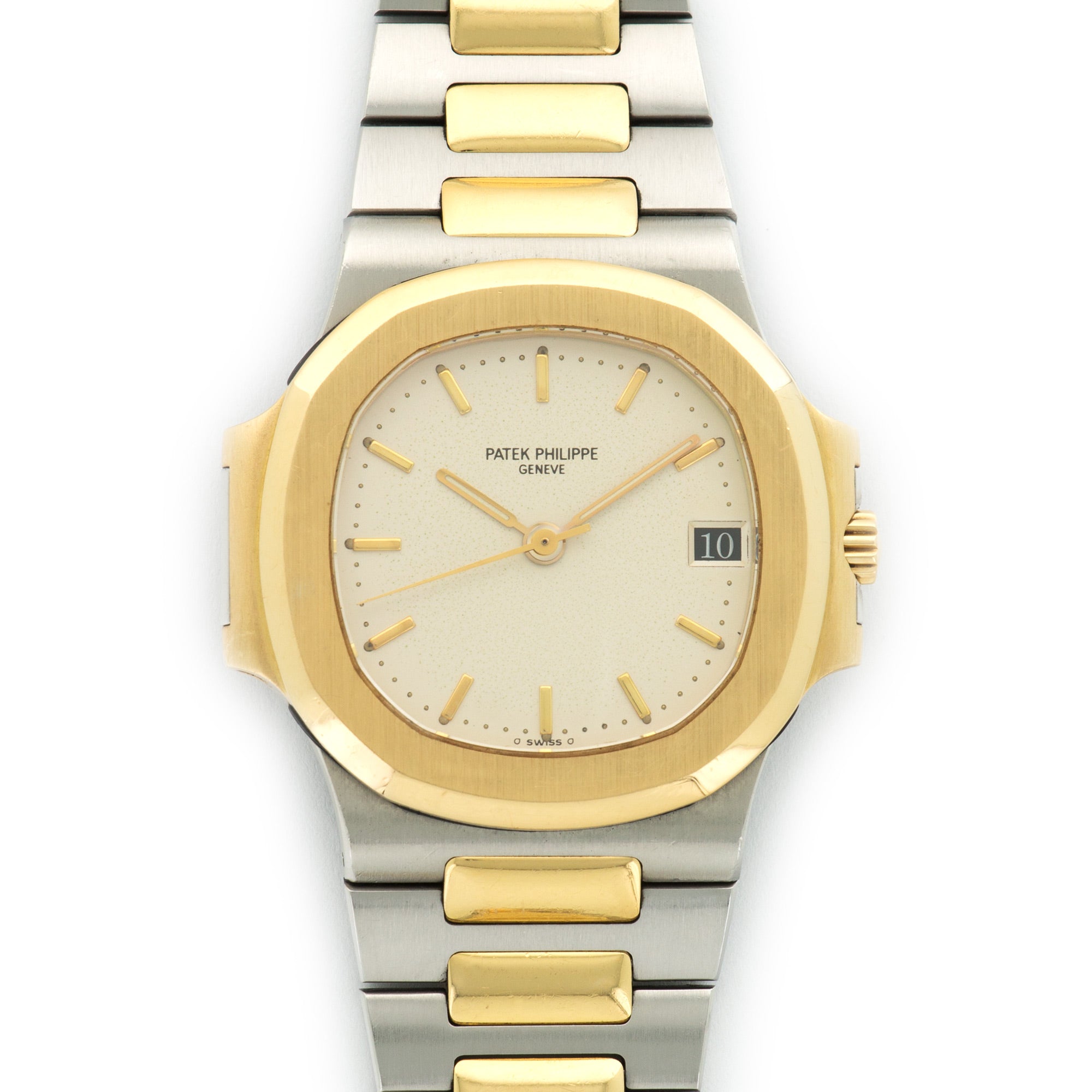 Patek Philippe - Patek Philippe Two-Tone Nautilus Watch Ref. 3800 - The Keystone Watches