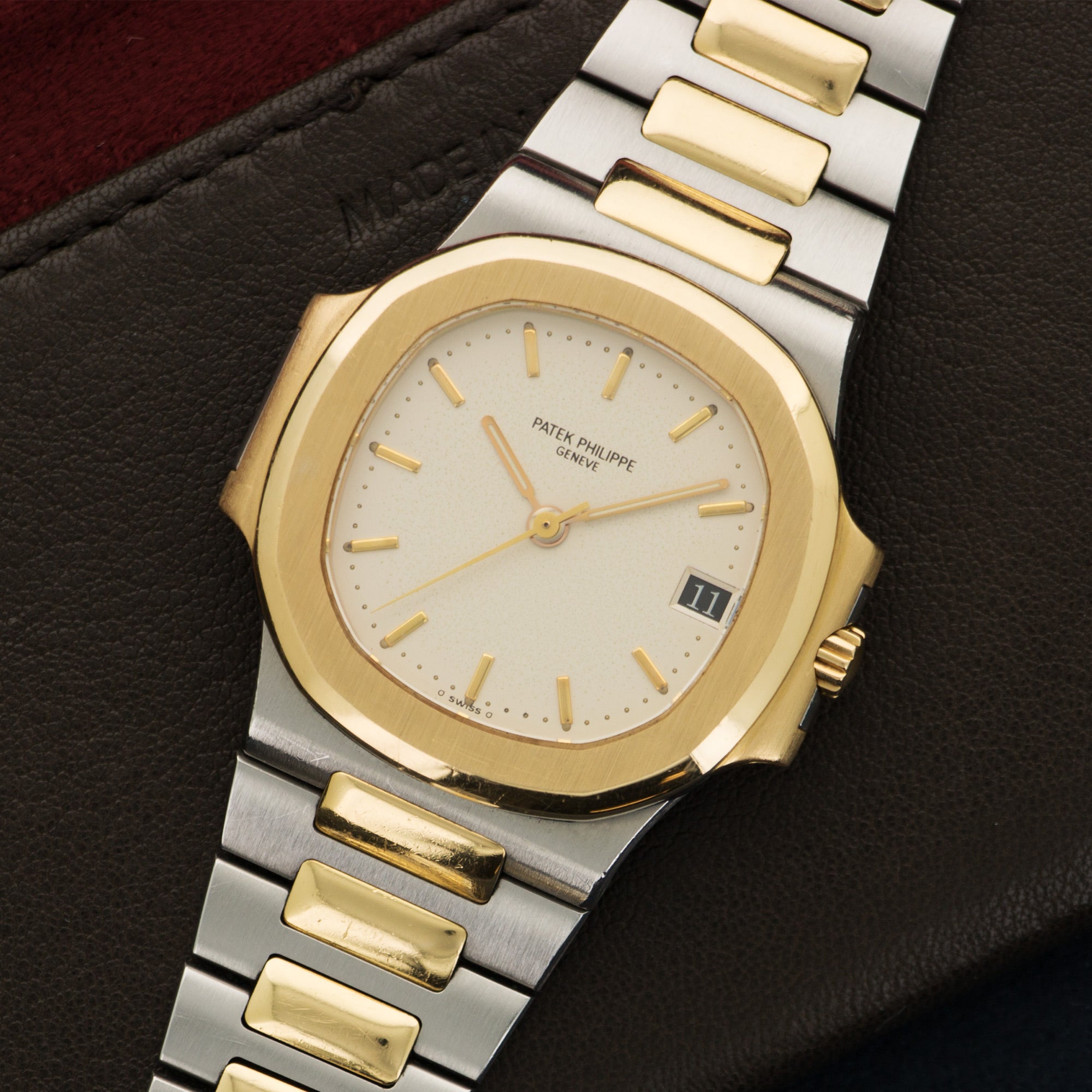 Patek Philippe - Patek Philippe Two-Tone Nautilus Watch Ref. 3800 - The Keystone Watches