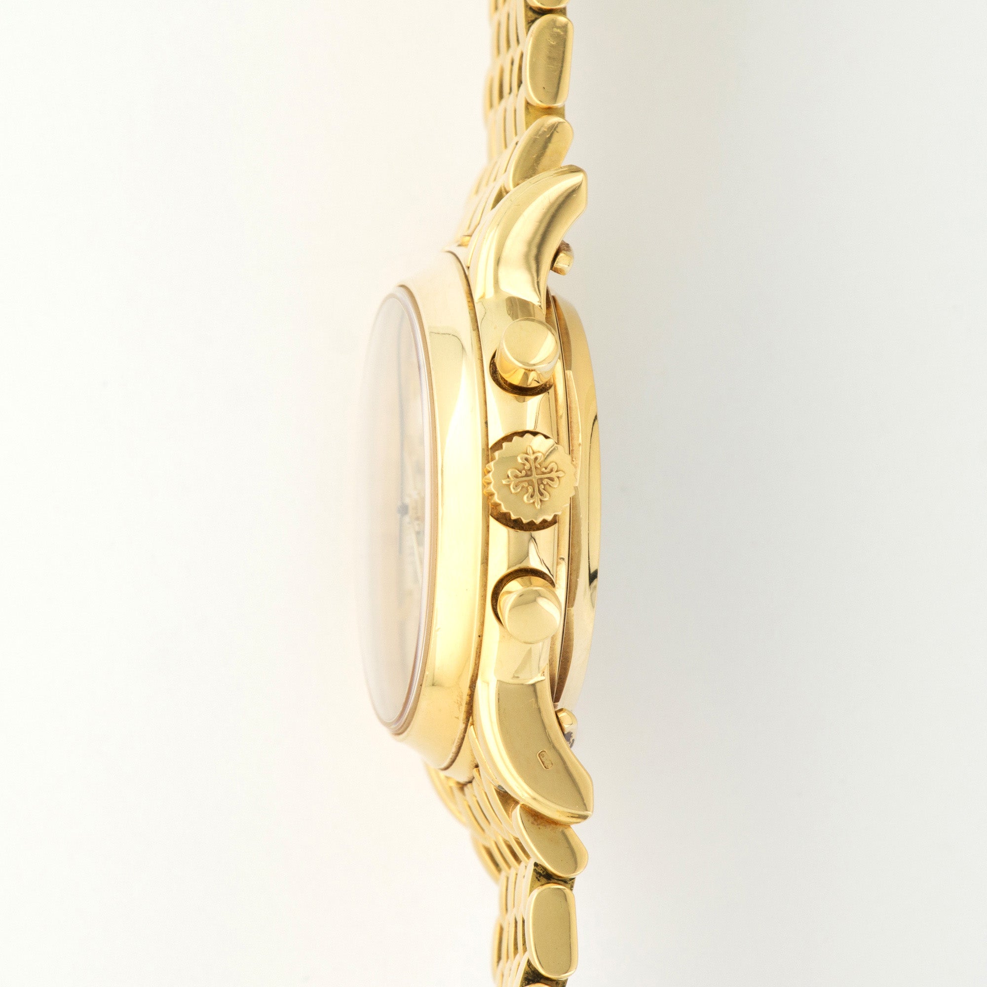 Patek Philippe - Patek Philippe Yellow Gold 2nd Series Perpetual Calendar Chrono Watch Ref. 3970 - The Keystone Watches