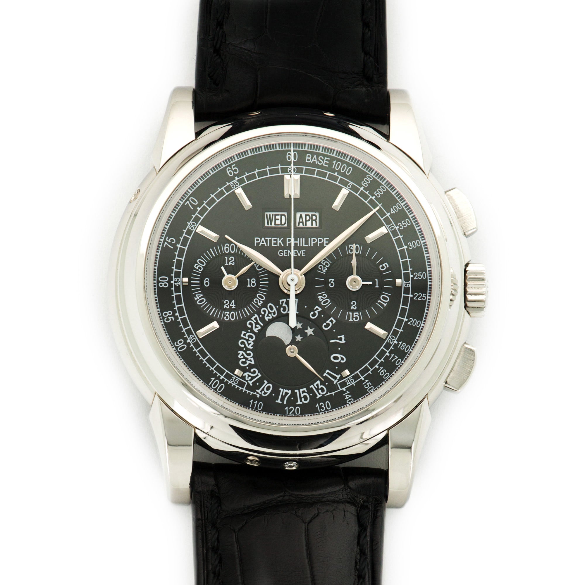 Patek Philippe - Patek Philippe Platinum Perpetual Calendar Chrono Watch Ref. 5970P - The Keystone Watches