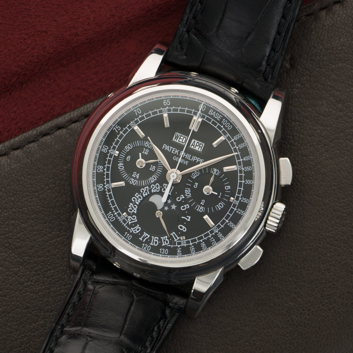 Patek Philippe - Patek Philippe Platinum Perpetual Calendar Chrono Watch Ref. 5970P - The Keystone Watches