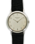 Patek Philippe - Patek Philippe Steel Calatrava Ref. 3509 with Box and Papers - The Keystone Watches