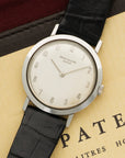 Patek Philippe - Patek Philippe Steel Calatrava Ref. 3509 with Box and Papers - The Keystone Watches
