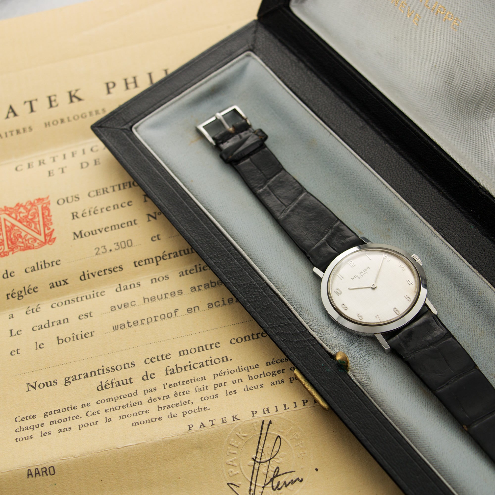 Patek Philippe - Patek Philippe Steel Calatrava Ref. 3509 with Box and Papers - The Keystone Watches