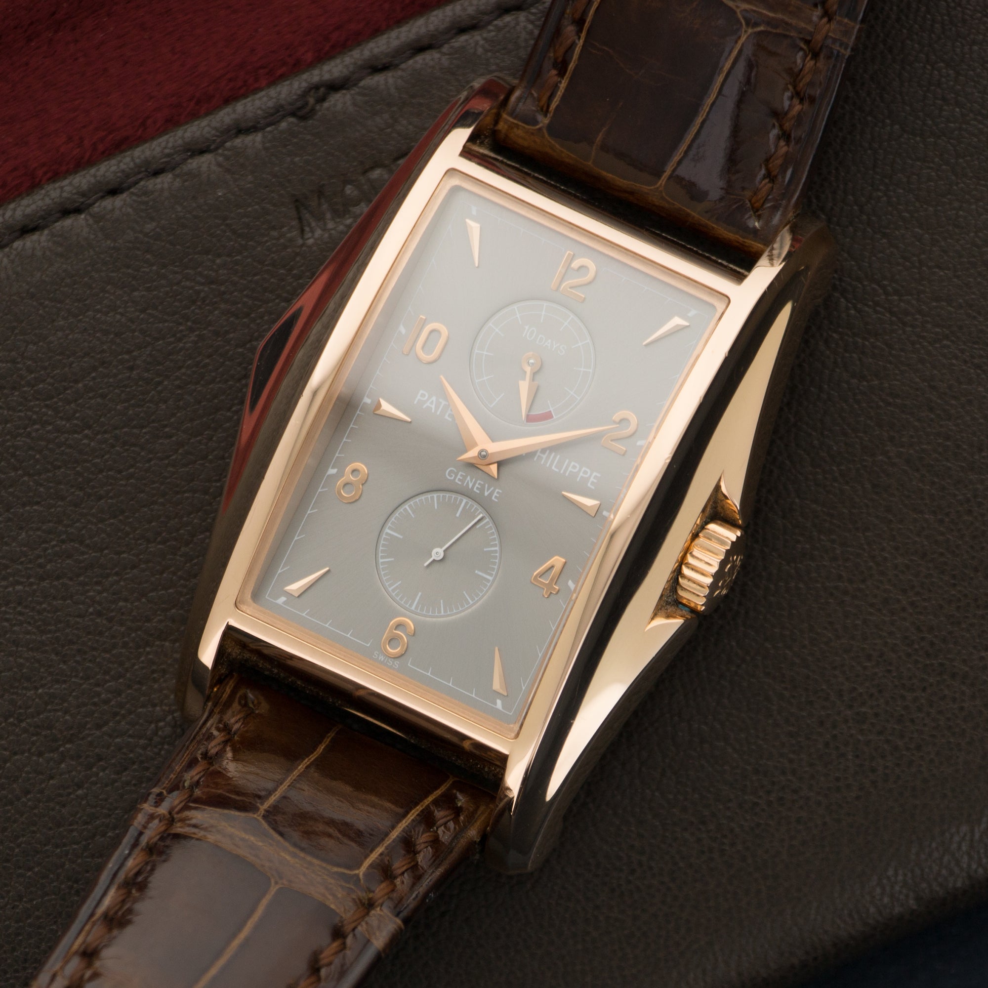 Patek Philippe - Patek Philippe Rose Gold 10-Day Power Reserve Watch Ref. 5100R - The Keystone Watches