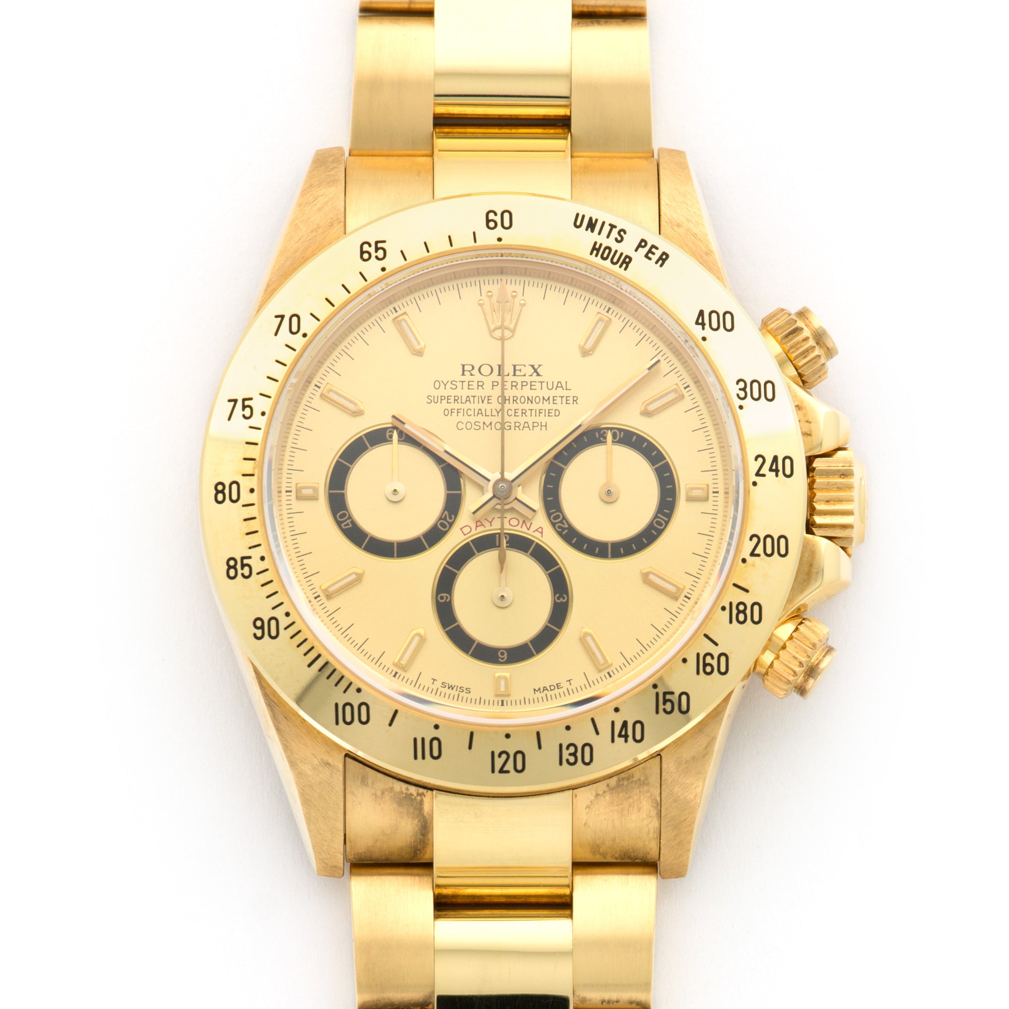Rolex - New Old Stock Rolex Yellow Gold Daytona Watch Ref. 16528 - The Keystone Watches