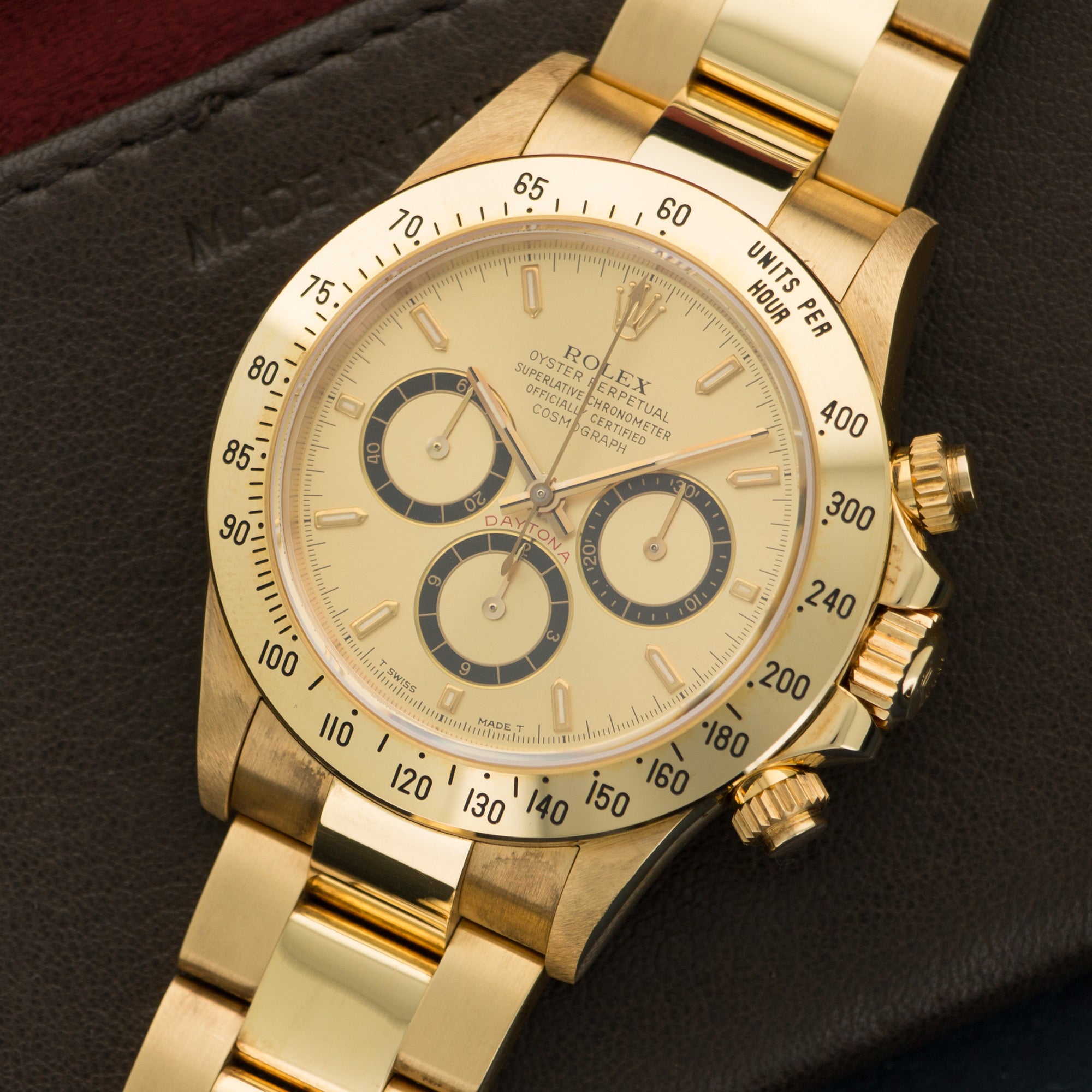 Rolex - New Old Stock Rolex Yellow Gold Daytona Watch Ref. 16528 - The Keystone Watches