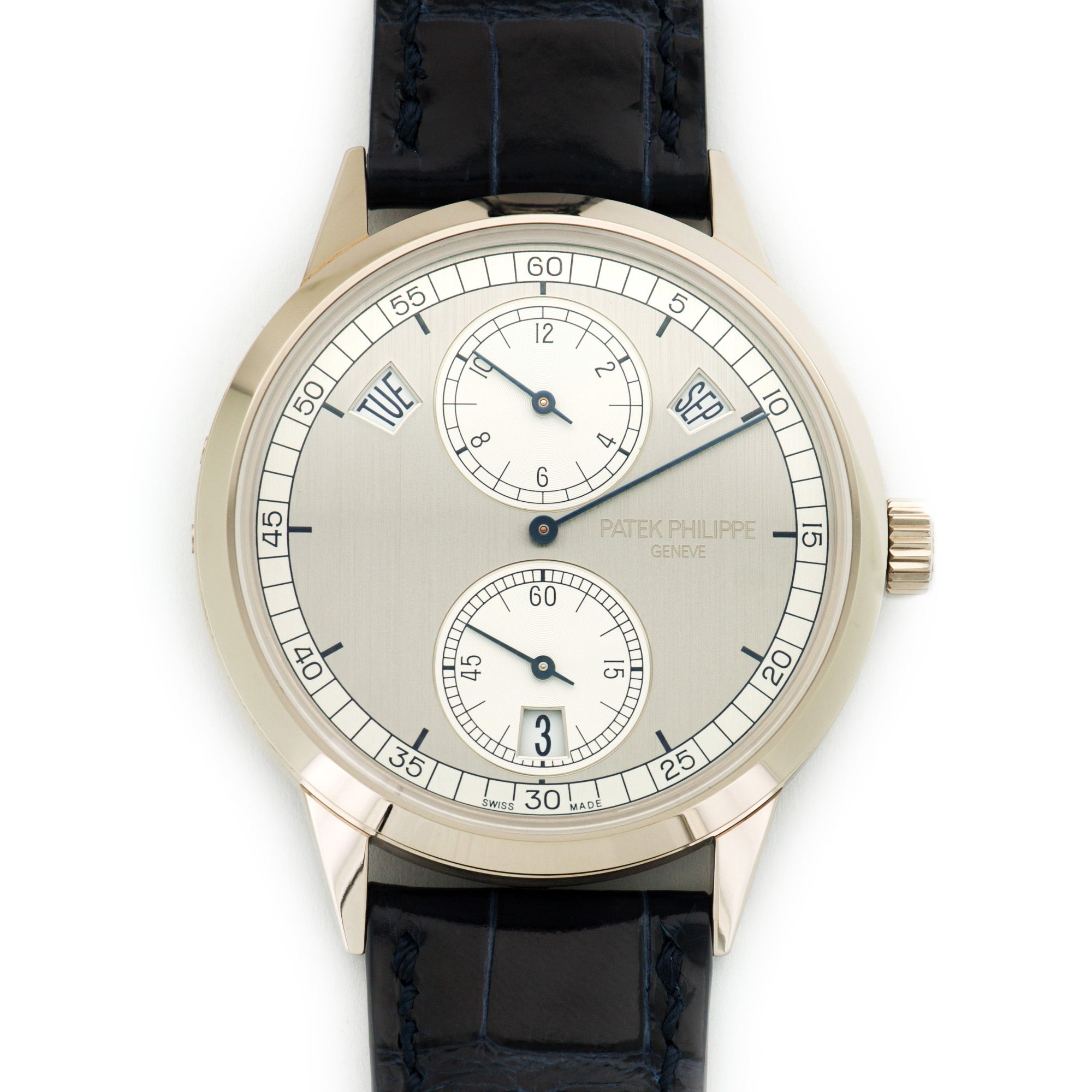 Patek Philippe - Patek Philippe White Gold Annual Calendar Regulator Watch Ref. 5235G - The Keystone Watches