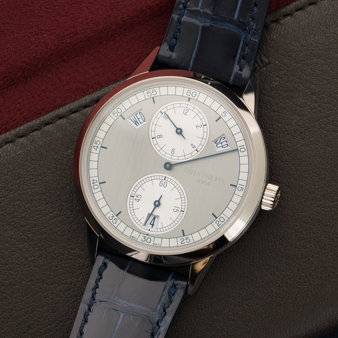 Patek Philippe - Patek Philippe White Gold Annual Calendar Regulator Watch Ref. 5235G - The Keystone Watches