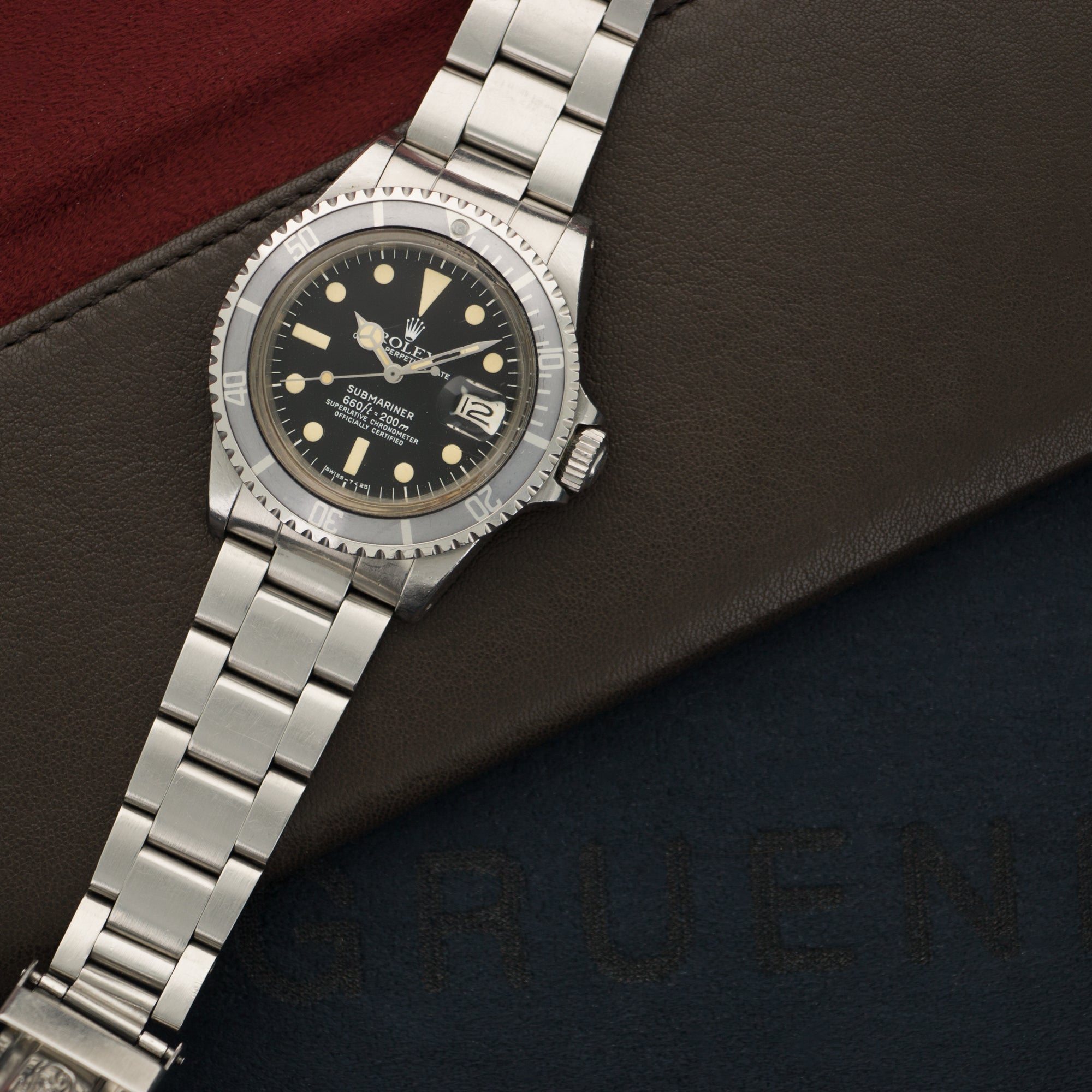 Rolex - Vintage Rolex Submariner Watch Ref. 1680 with Box & Papers - The Keystone Watches