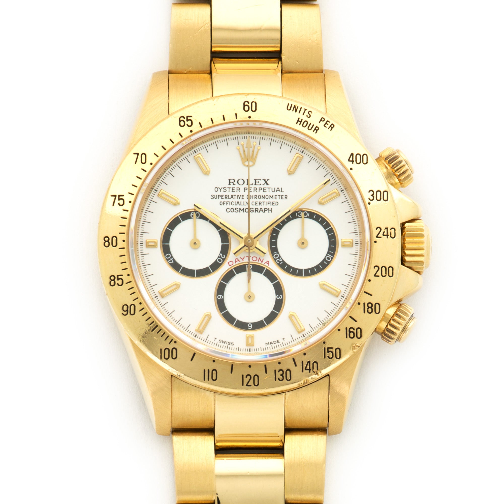 Rolex - Rolex Yellow Gold Daytona Zenith Watch Ref. 16528 - The Keystone Watches