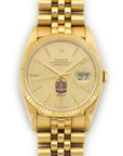 Rolex - Rolex Yellow Gold Datejust UAE Coat of Arms Watch Ref. 16238 - The Keystone Watches