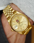 Rolex - Rolex Yellow Gold Datejust UAE Coat of Arms Watch Ref. 16238 - The Keystone Watches