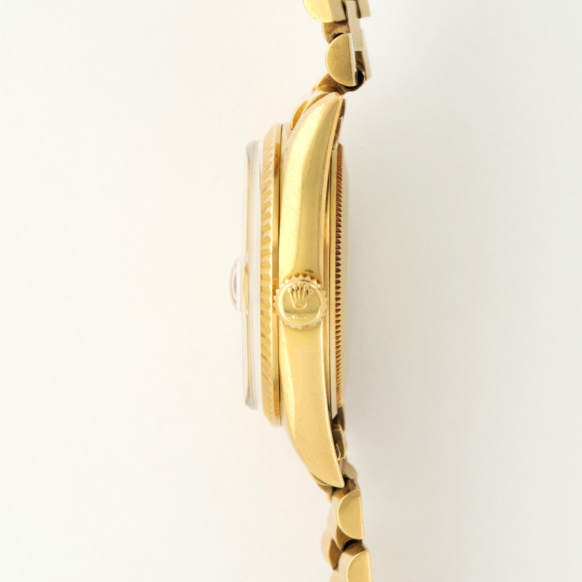 Rolex - Rolex Yellow Gold Wide Boy Day-Date Watch Ref. 1803 with Original Box and Papers - The Keystone Watches