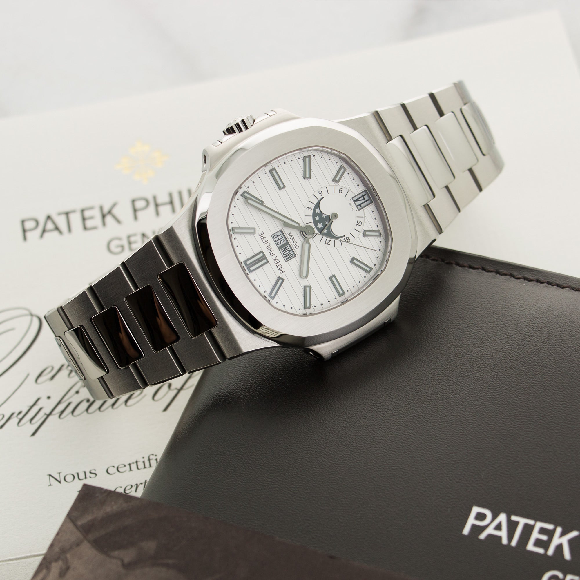 Patek Philippe - Patek Philippe Nautilus Stainless Steel Ref. 5726/1A - The Keystone Watches