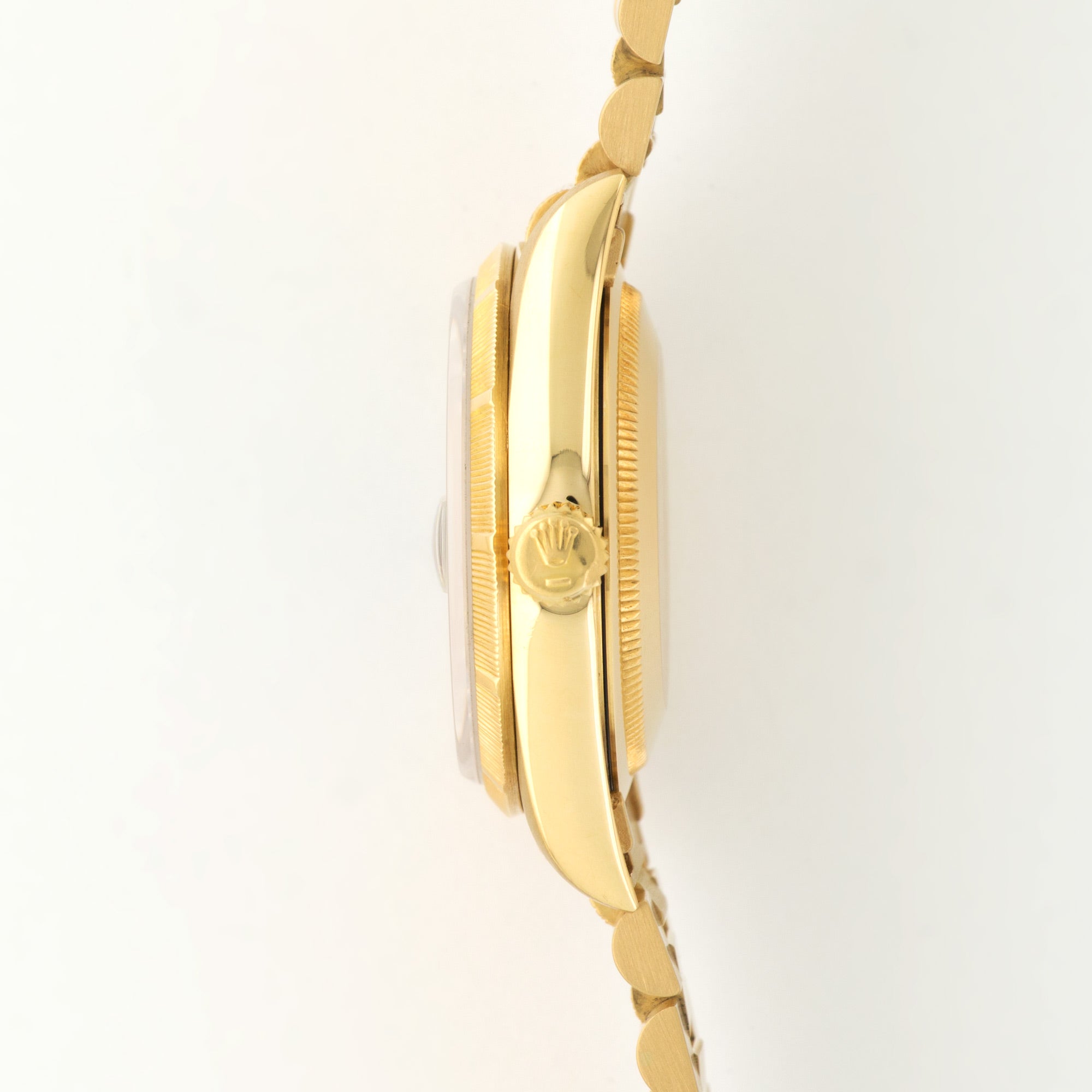 Rolex - Rolex Yellow Gold Day-Date Bark Finish Watch Ref. 18248 - The Keystone Watches