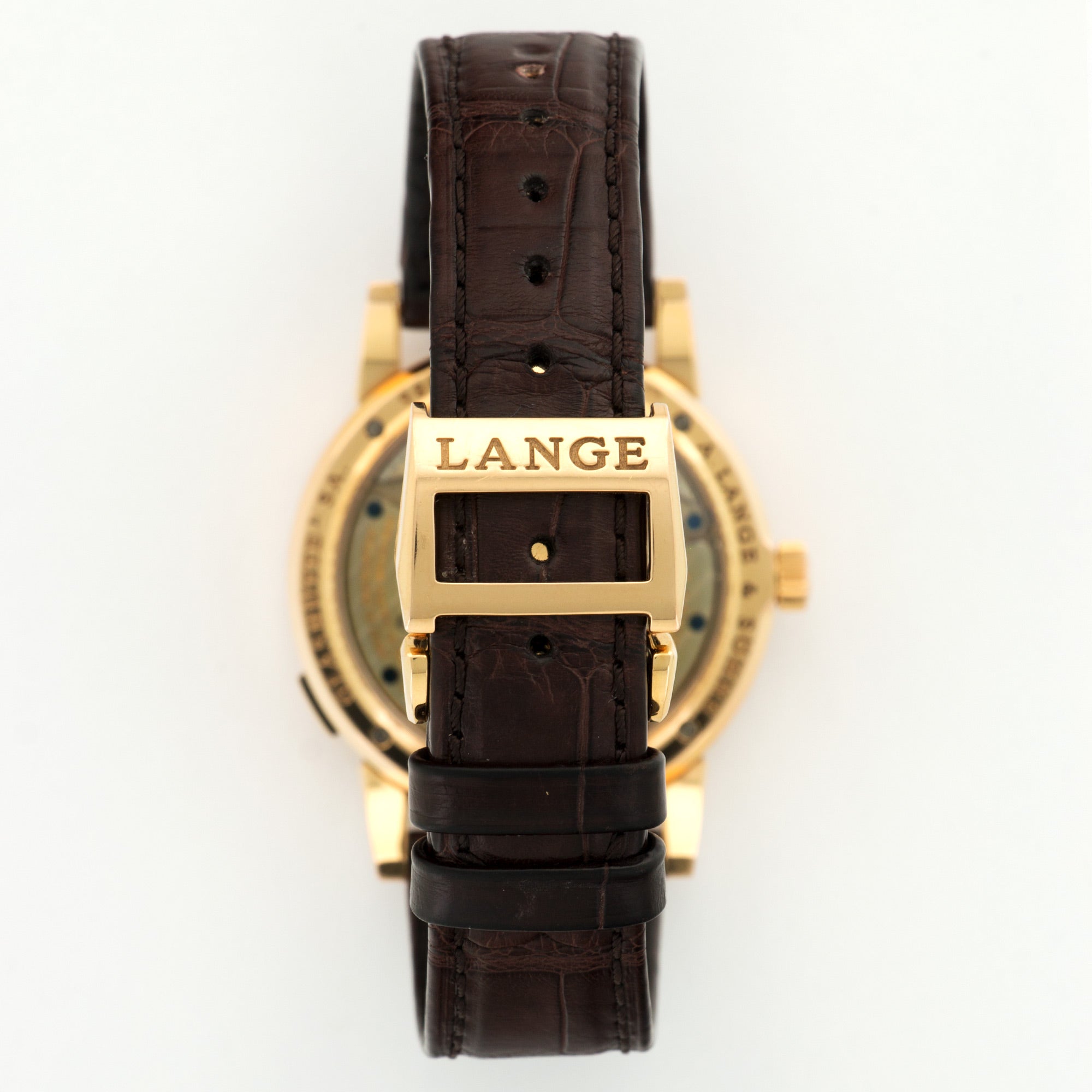 A. Lange & Sohne - A. Lange & Sohne Rose Gold Lange 1 Tourbillon Watch - The Keystone Watches